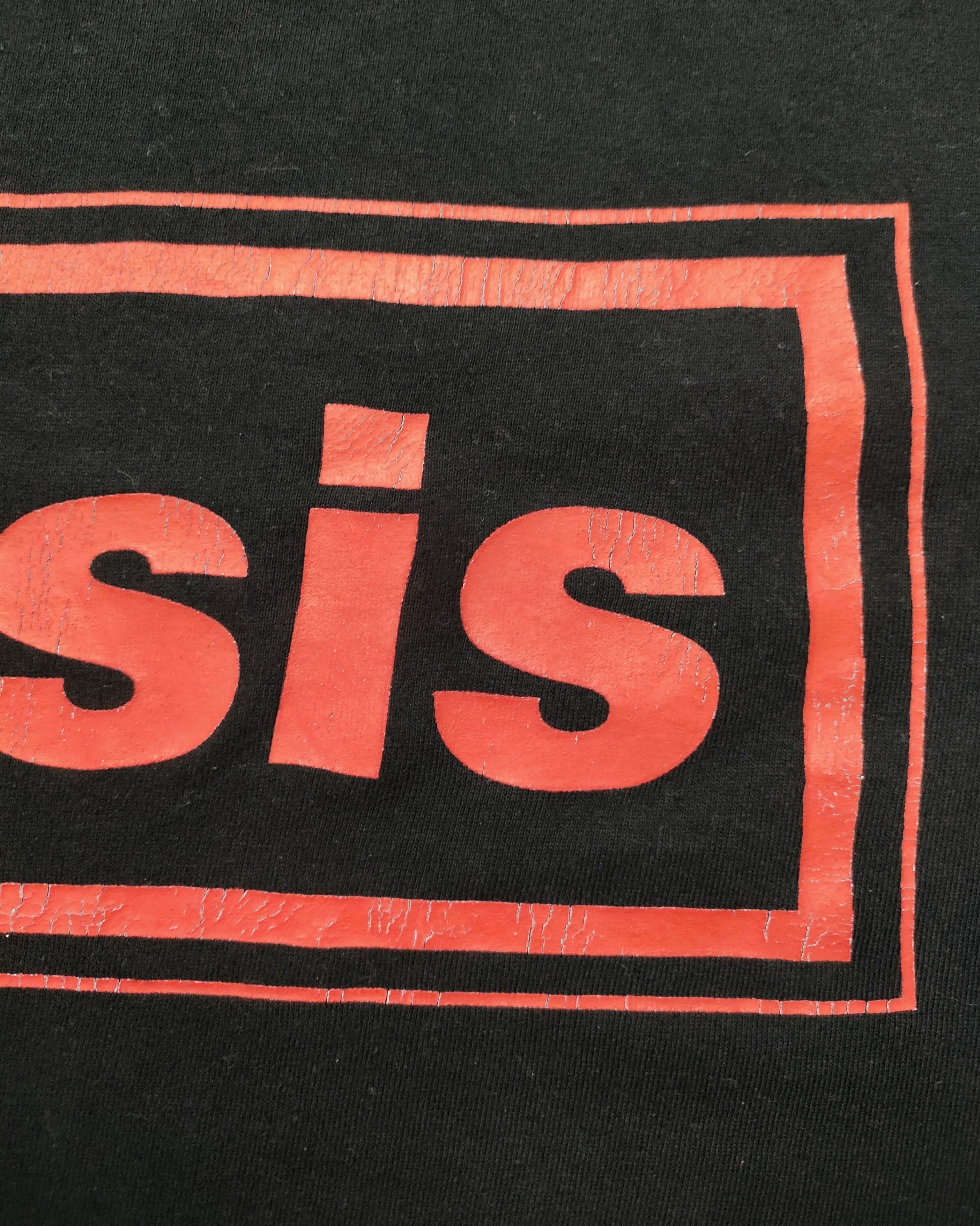Band Tees 90s OASIS 'Shakermaker' Long Sleeve Vintage Tee Size US XL / EU 56 / 4 - 21 Thumbnail