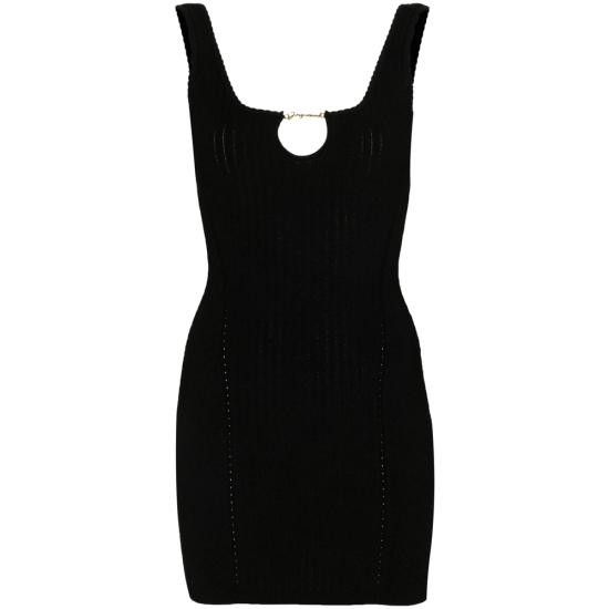 Jacquemus JACQUEMUS Women Dresses 241KN355 2355 990 BLACK Size S / US 4 / IT 40 - 1 Thumbnail