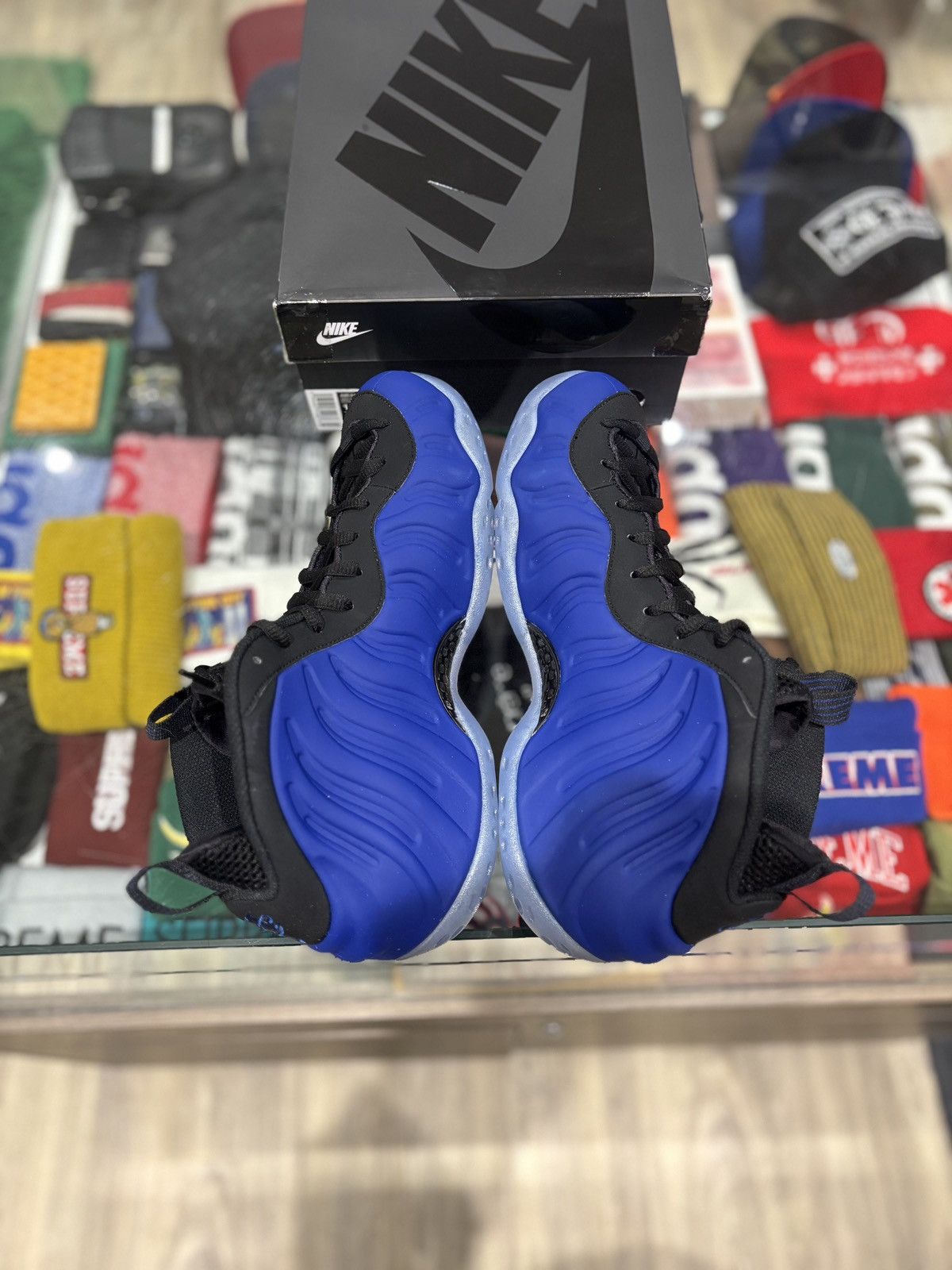 Nike Nike Air Foamposite One Deep Royal Size: 10.5 Size US 10.5 / EU 43-44 - 5 Thumbnail