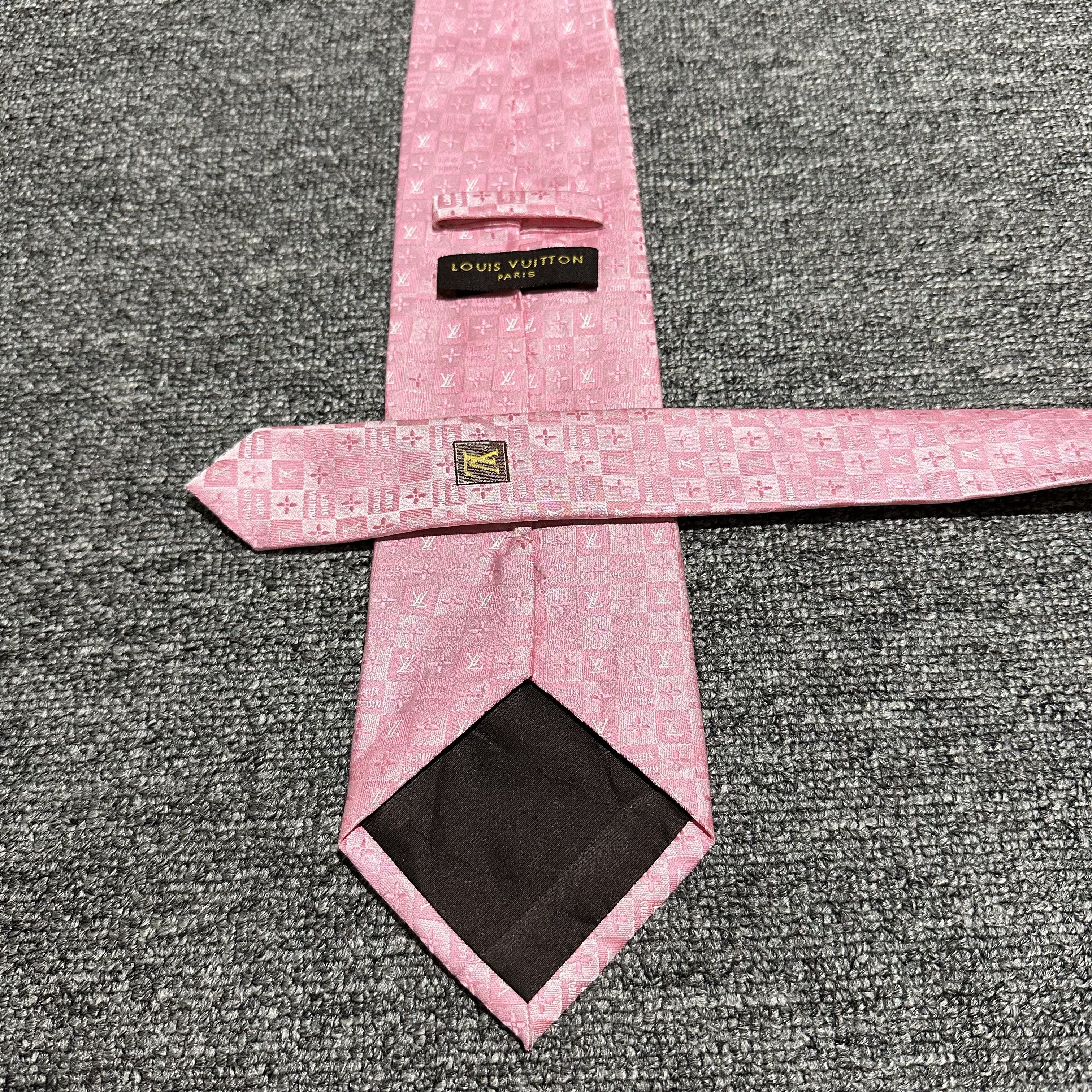 Louis Vuitton Louis Vuitton Silk Tie Size ONE SIZE - 4 Thumbnail