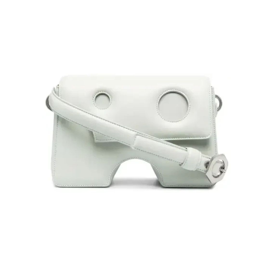 Off White O1Mle0425 Size: Os / Burrow Crossbody Bag In Green, Women's