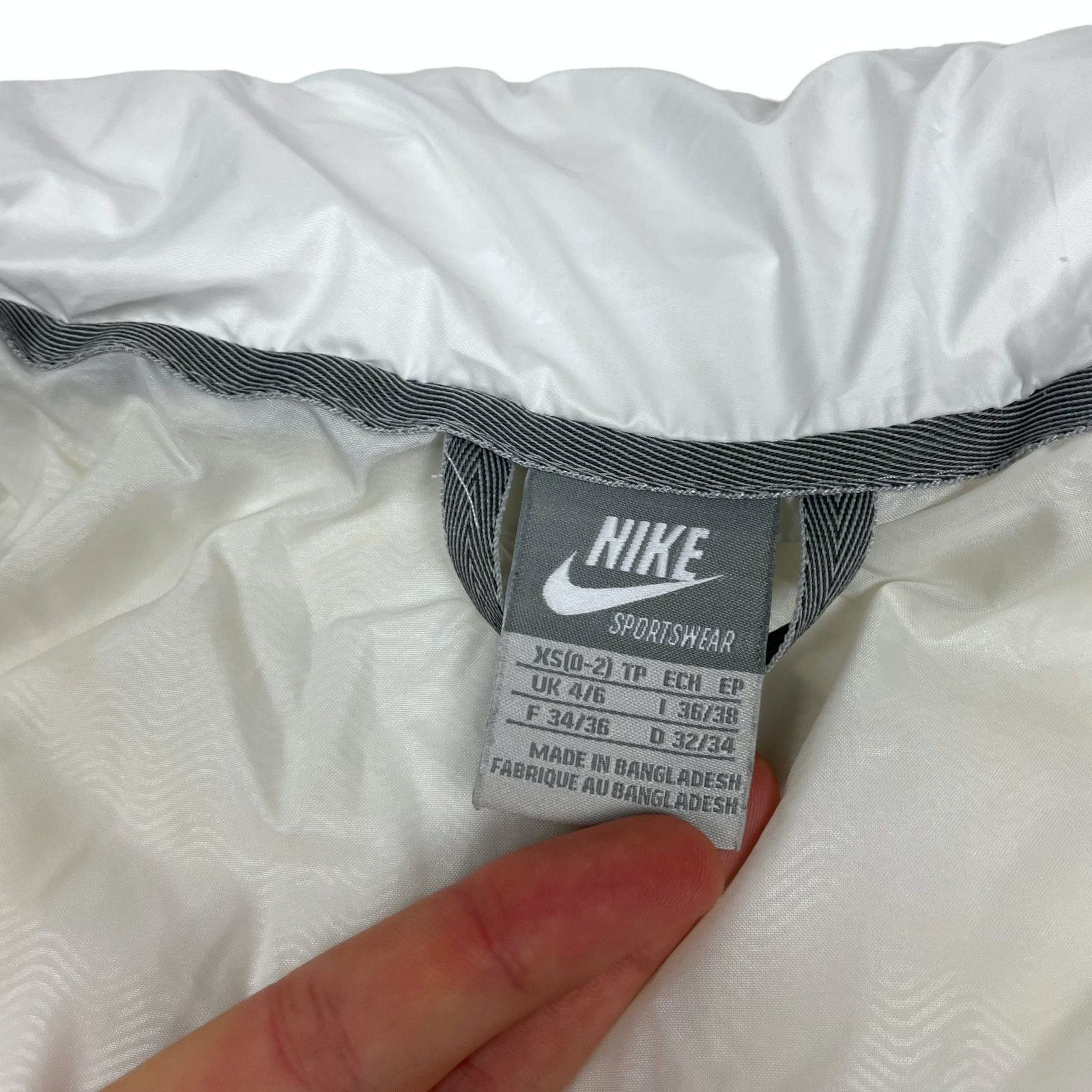 Nike × Vintage Nike Sportswear 550 Adults Full Zip Puffer Jacket XS(0-2) Size XS / US 0-2 / IT 36-38 - 14 Thumbnail