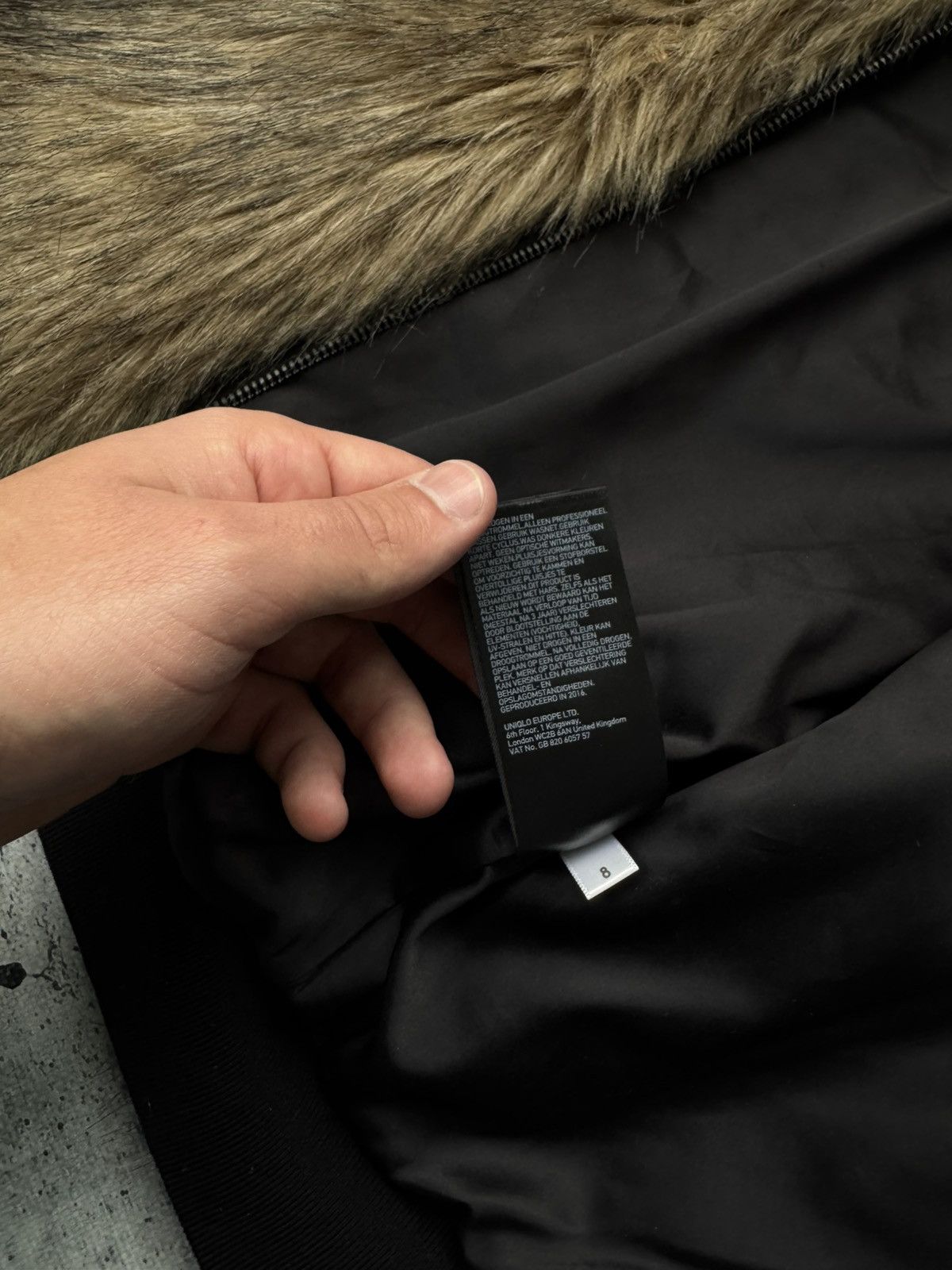 If Six Was Nine If Six Was Nine Uniqlo Japanese Brend Fur Faux Jacket Size S / US 4 / IT 40 - 9 Thumbnail