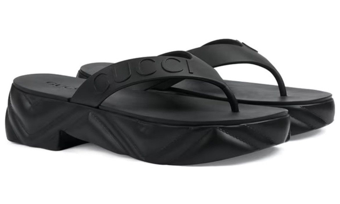 Gucci Gucci Thong Platform Sandal size 37 Size US 7 / IT 37 - 2 Thumbnail