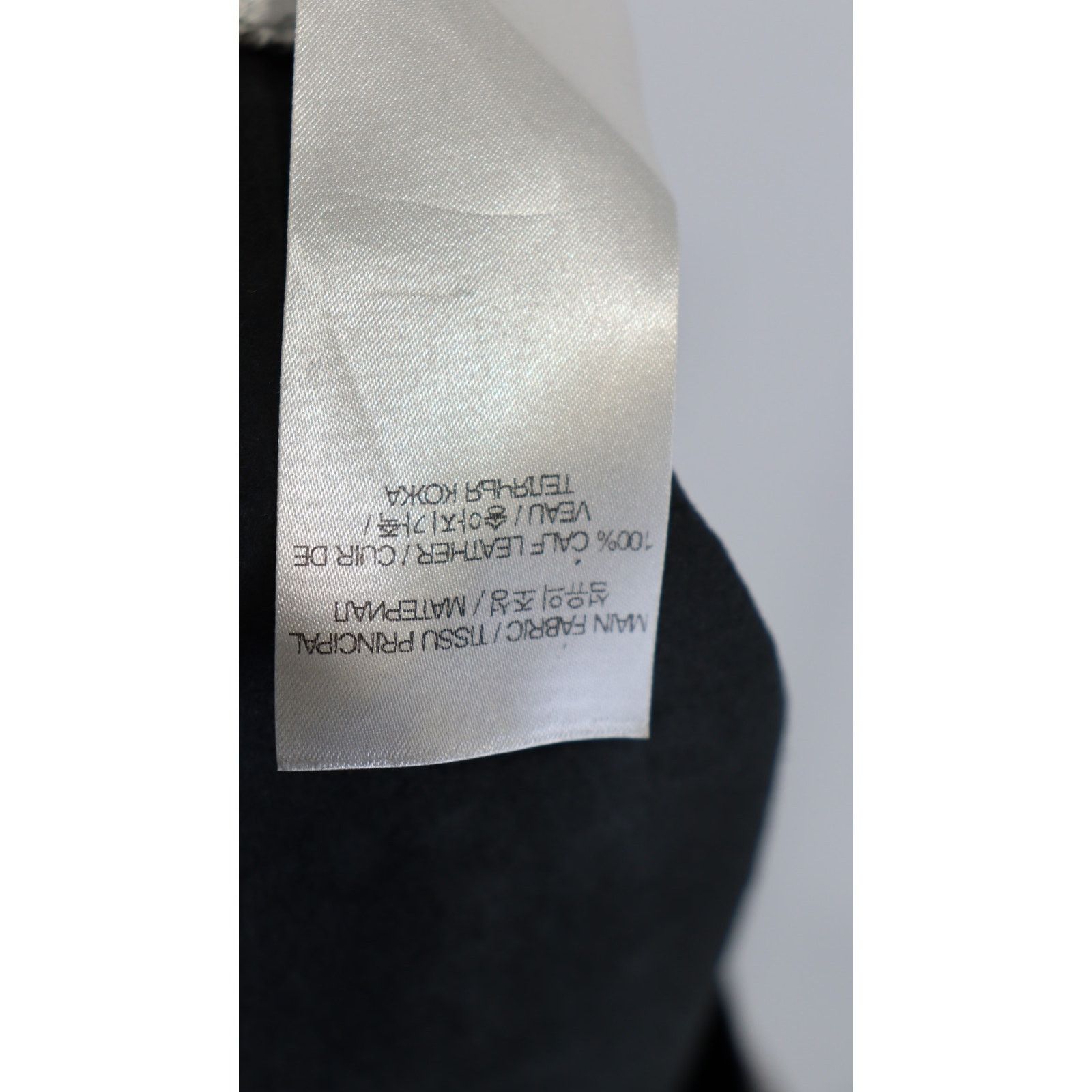 VTMNTS o1rshd1 Puzzle Leather Pants in Noir Black Size US 30 / EU 46 - 15 Thumbnail