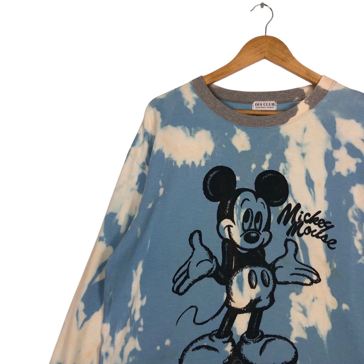 Disney × Japanese Brand × Vintage Disney Mickey Mouse Sweatshirt Tye Dye Small Size US S / EU 44-46 / 1 - 6 Thumbnail
