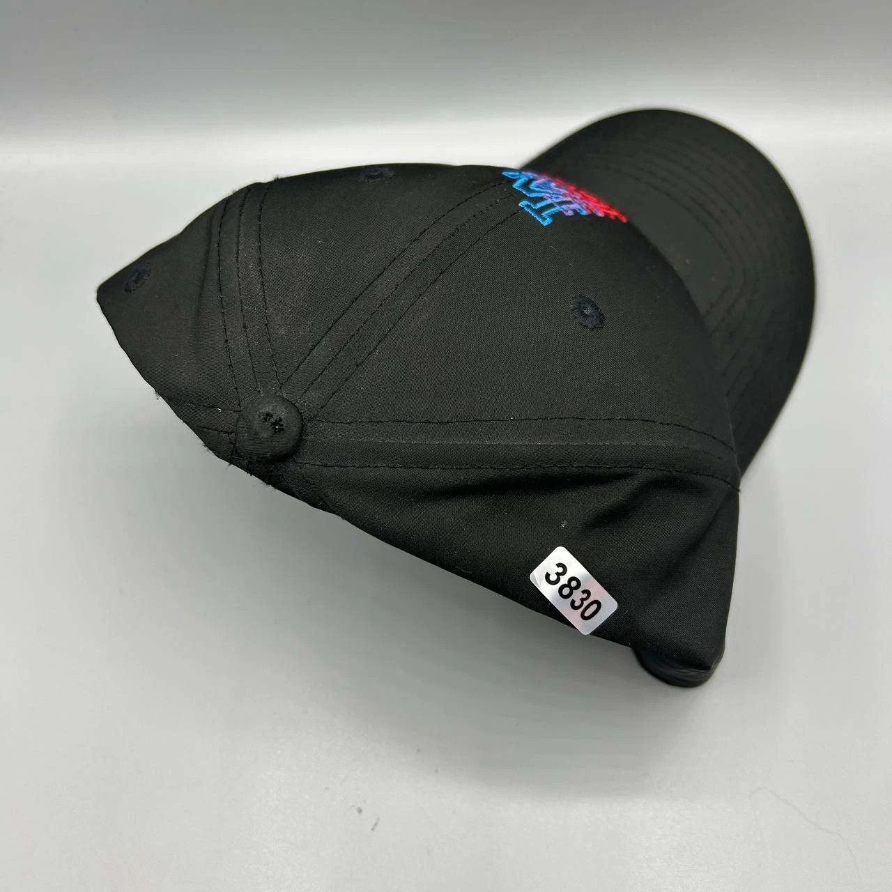 New Era Los Angeles LA Dodgers Hat Men Black Embroidered Strap Back Size ONE SIZE - 8 Thumbnail