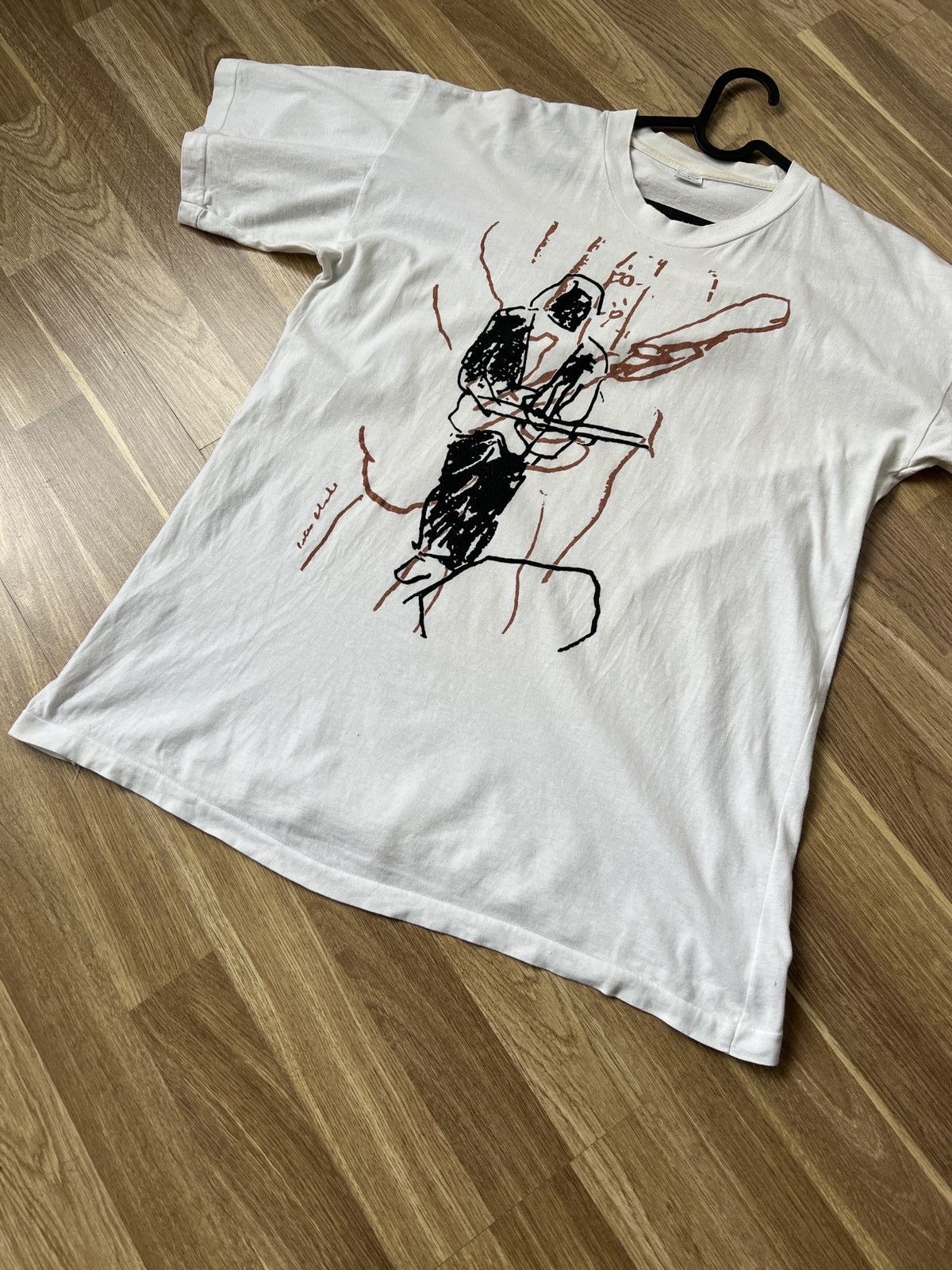 Vintage Vintage Eric Clapton 1992 World Tour White Tshirt Size XL Size US XL / EU 56 / 4 - 4 Thumbnail
