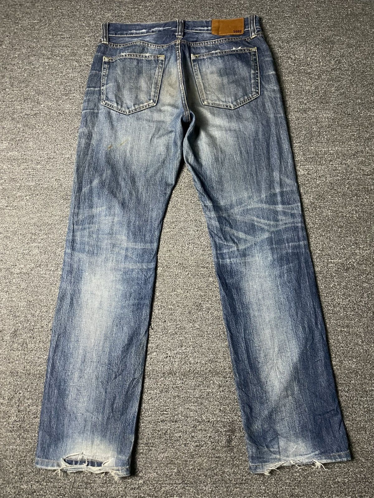Japanese Brand × Uniqlo × Vintage UNIQLO Brand Straight Cut Jeans (91) Size US 32 / EU 48 - 11 Thumbnail