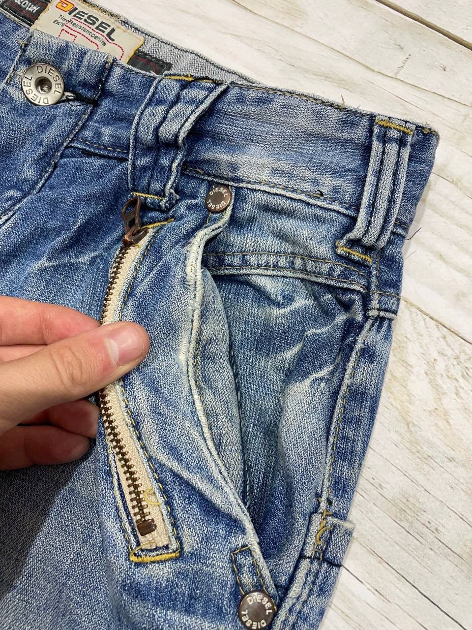 Diesel Vintage Diesel Denim Jeans Big Logo 90s Size US 30 / EU 46 - 4 Thumbnail