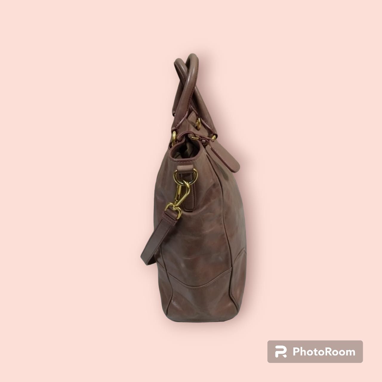 Prada Authentic Prada Vitello Shine Shoulder Bag Size ONE SIZE - 4 Thumbnail