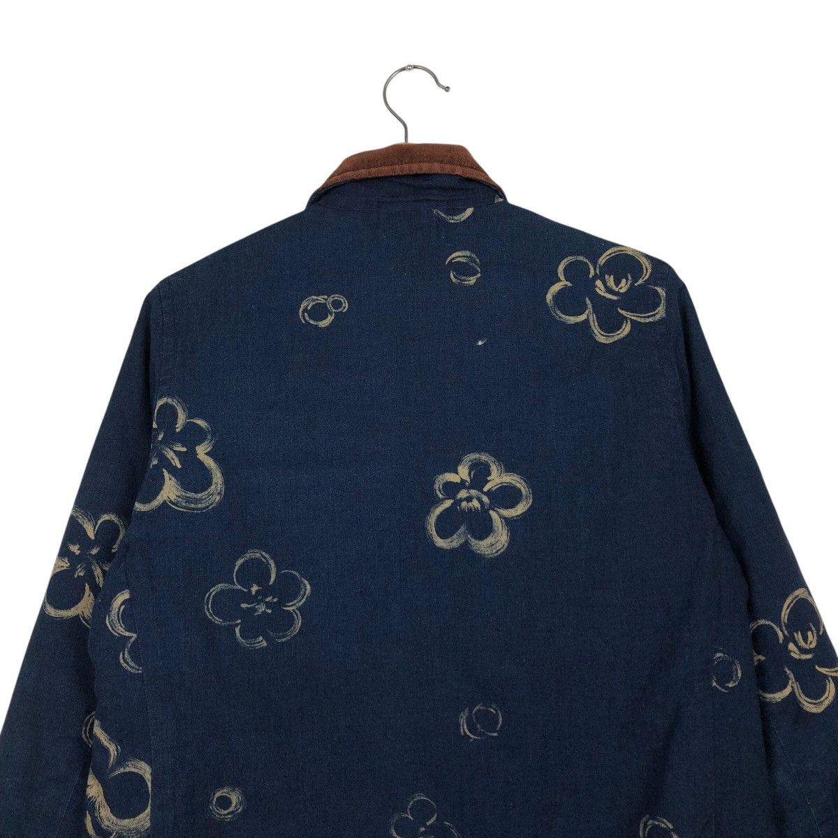 45rpm 📌Vintage Indigo Denim Button Chore Jacket Japan Made Size US M / EU 48-50 / 2 - 10 Thumbnail