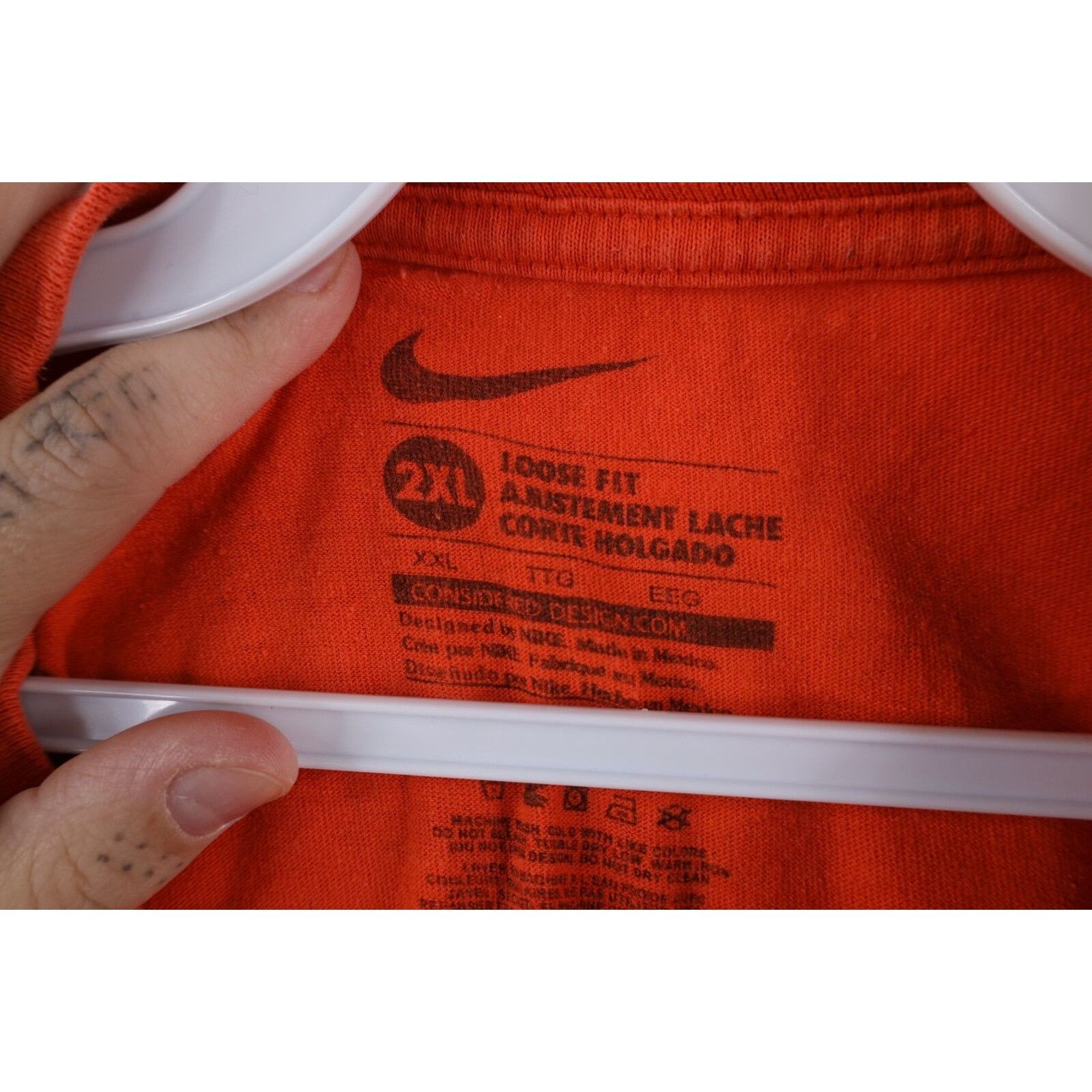 Nike × Vintage Vintage Nike Travis Scott University of Florida T-Shirt Size US XXL / EU 58 / 5 - 7 Thumbnail