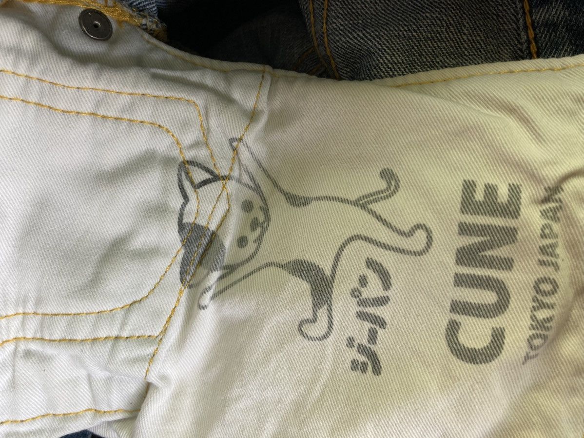 Japanese Brand Cune Japan Blue Mascot Relaxed Fit Denim Jeans Size US 28 / EU 44 - 13 Thumbnail