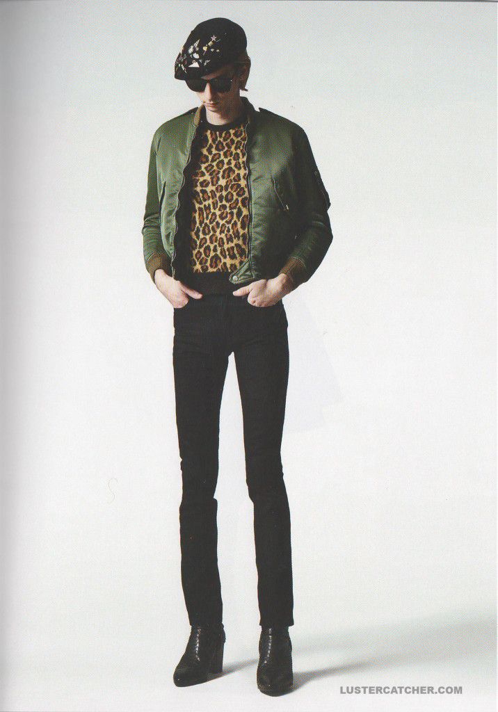 Hedi Slimane × Saint Laurent Paris NEW AW15 PARIS SESSIONS LEOPARD PRINTED MOHAIR SWEATER Size US L / EU 52-54 / 3 - 13 Thumbnail