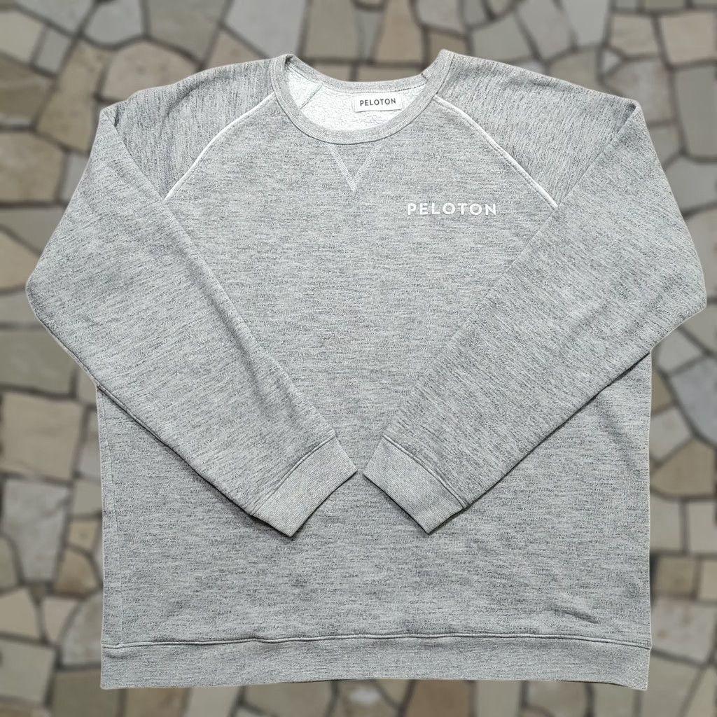 Vintage Peloton Sweatshirt Adult L Gray Crew Neck Logo Pullover Size US L / EU 52-54 / 3 - 1 Thumbnail