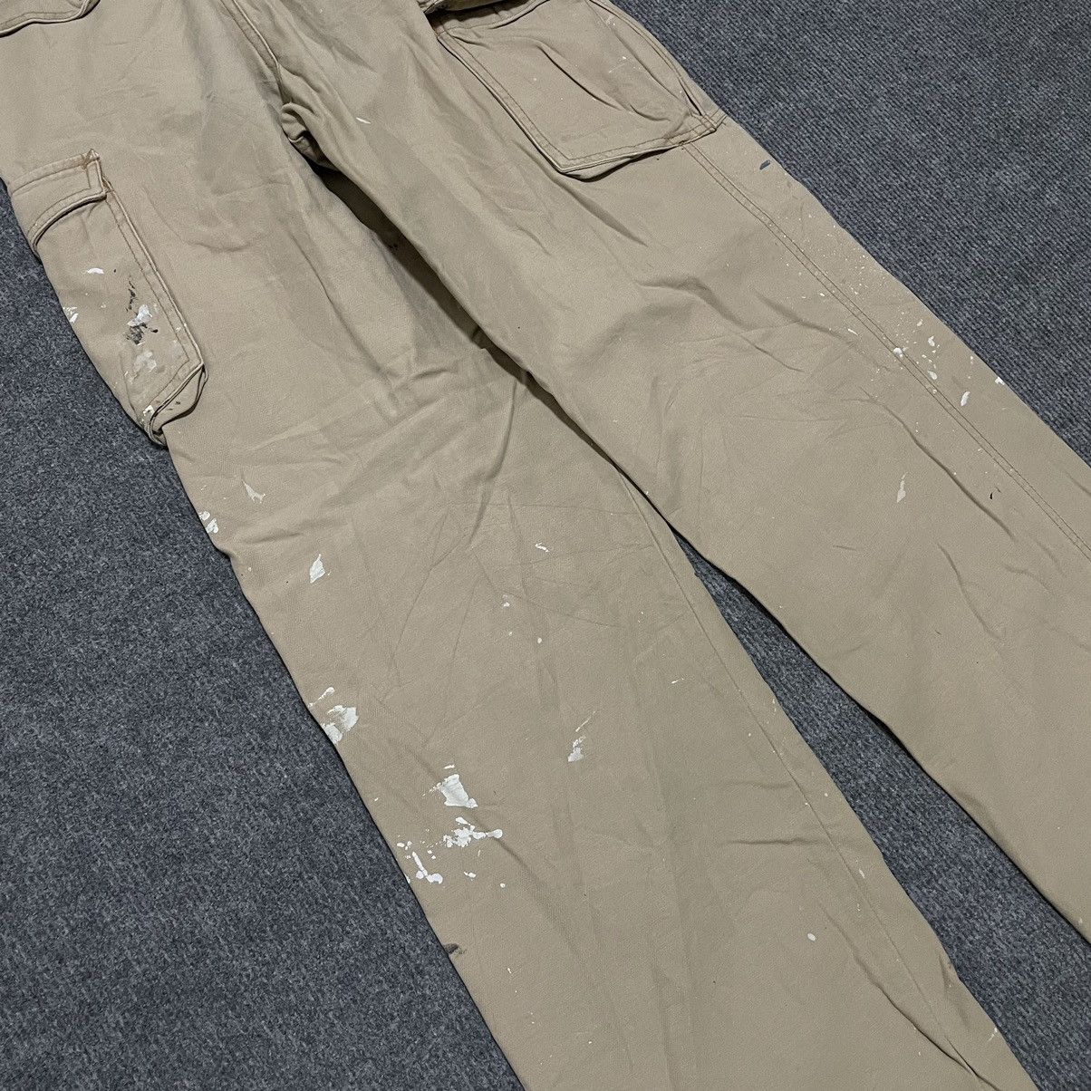 Vintage Vintage Cargo Six Pockets Splattered Paint Pant Size US 27 - 7 Thumbnail