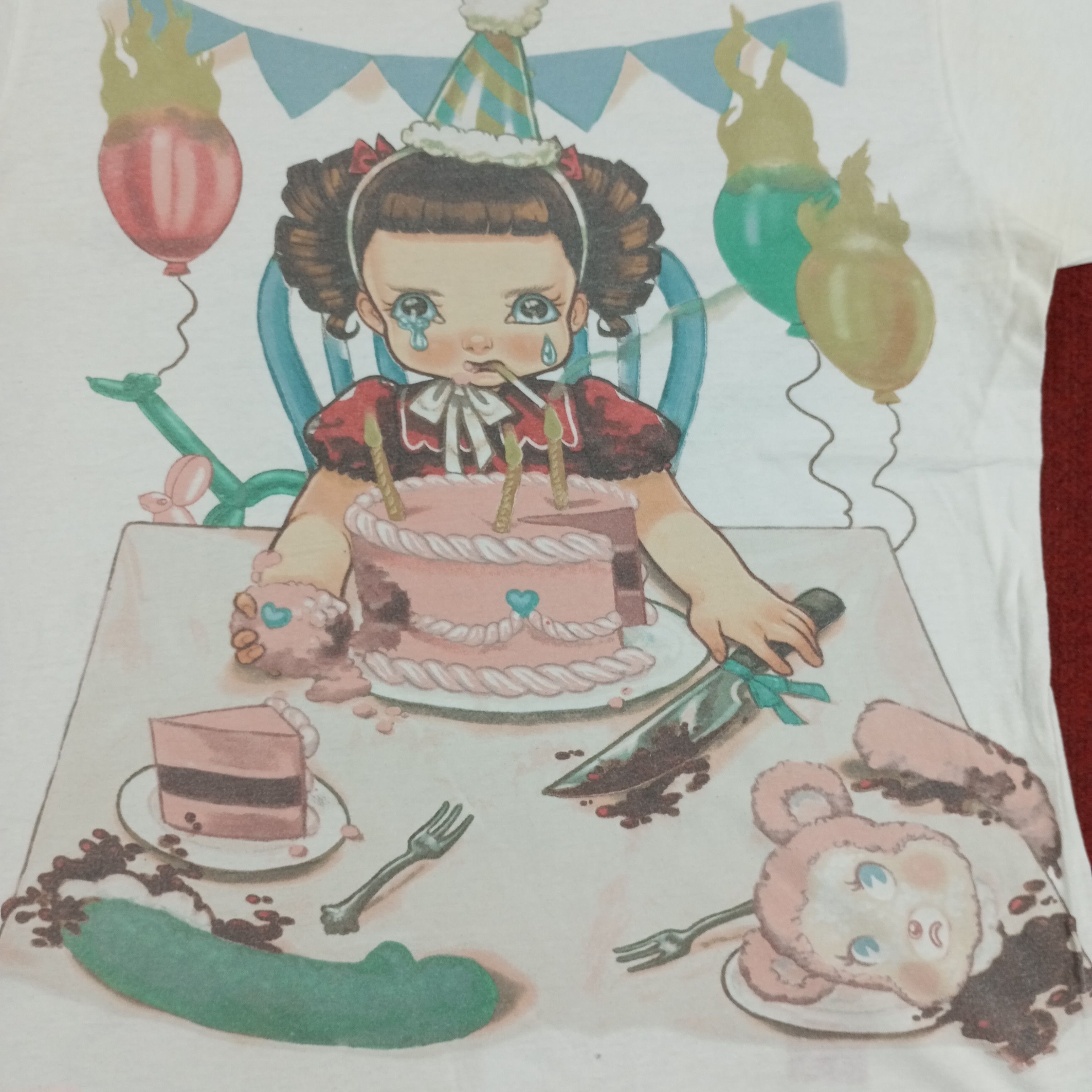 Band Tees × Vintage Melanie Martinez Singer Music Cry Baby Tour 2016 Tshirt Size US M / EU 48-50 / 2 - 2 Thumbnail