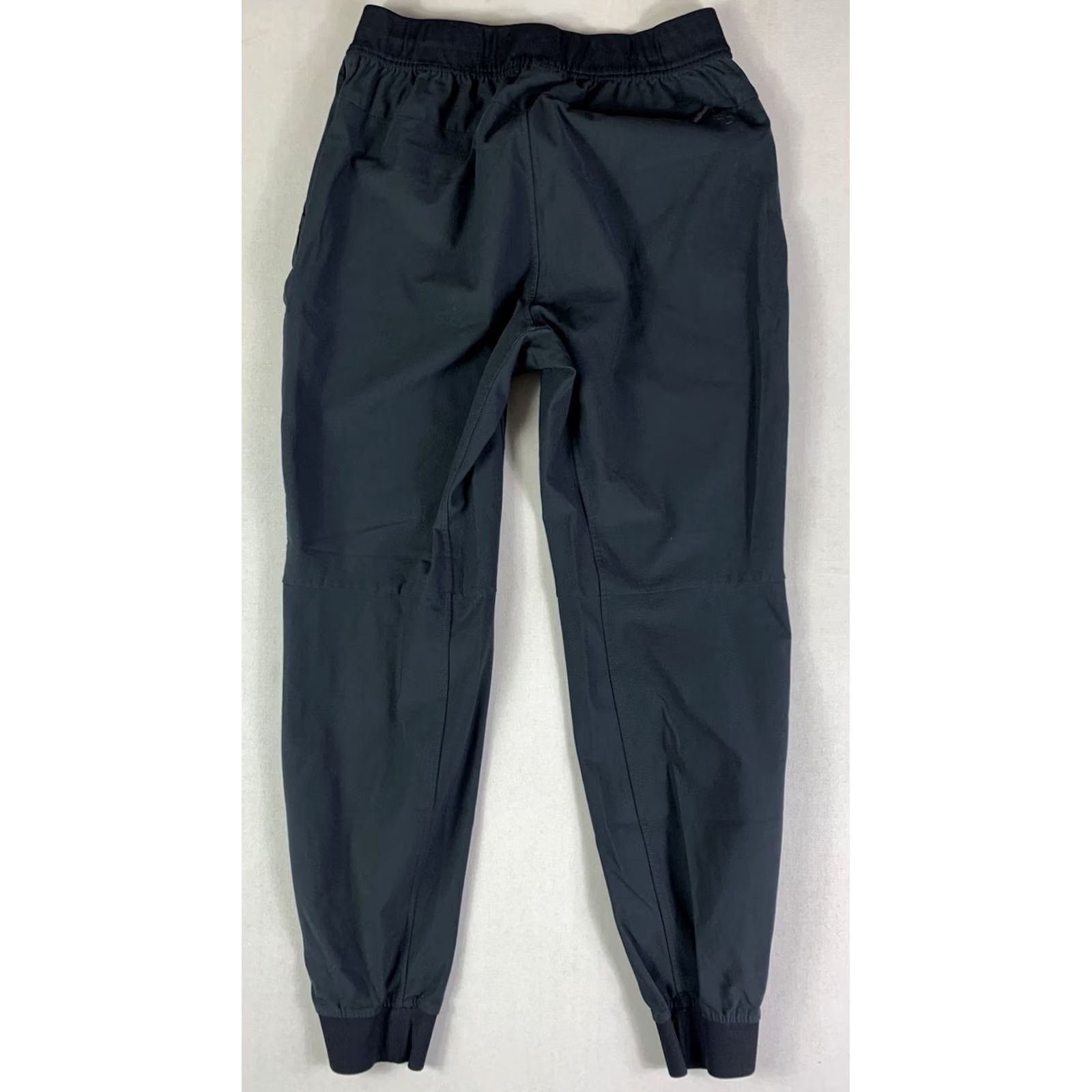 Vintage 7 Diamonds Jogger Pants Men's Medium Black Athletic Tapered 28in Inseam Stj-1006 Infinity Performance Stretch Casual Activewear Size US 31 - 2 Thumbnail