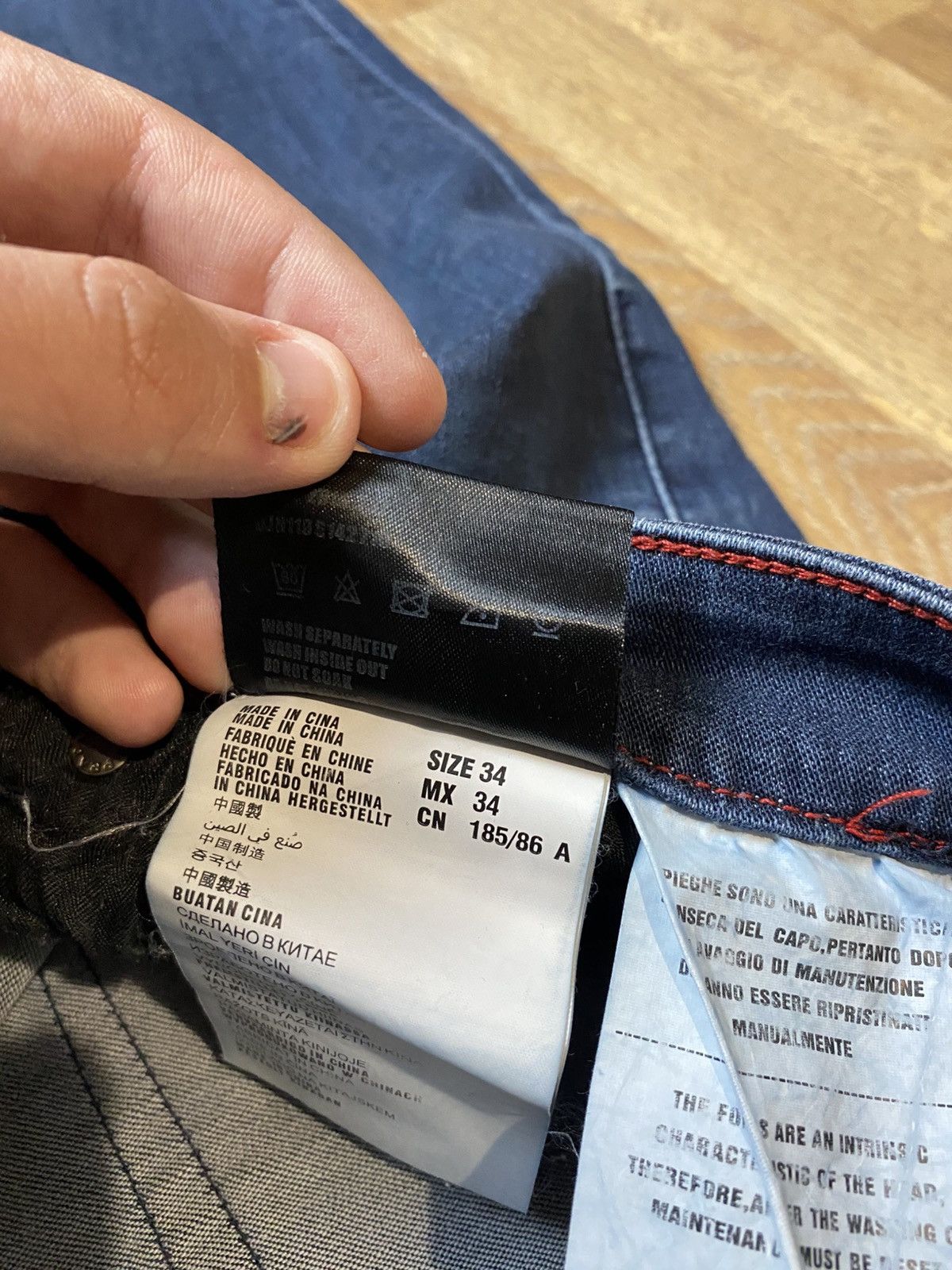 Prada Prada Black Tab Denim Jeans Size US 34 / EU 50 - 13 Thumbnail