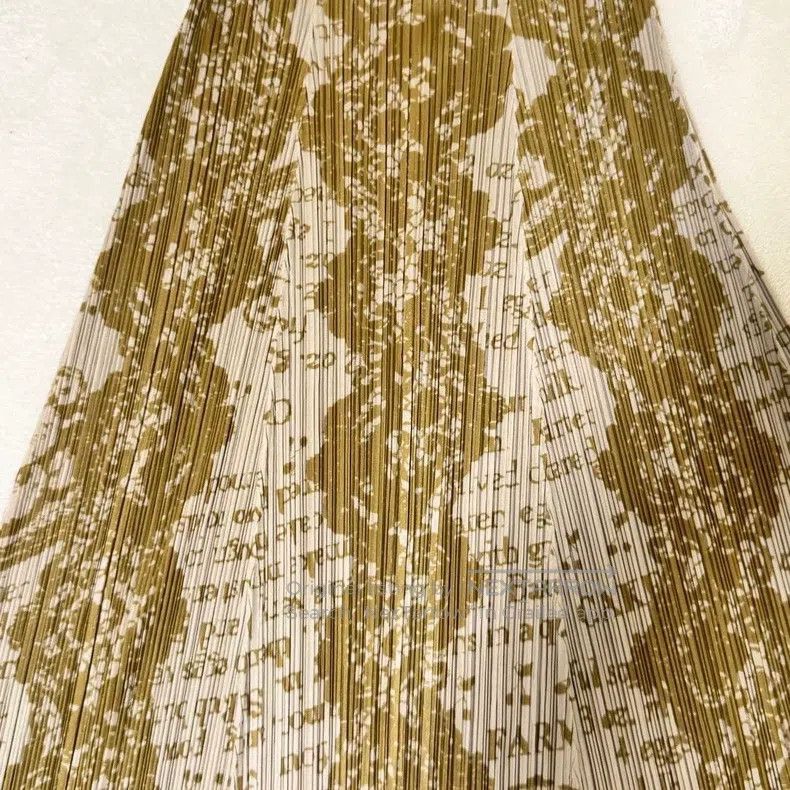 Issey Miyake Issey Miyake size:3 Vintage Bread Recipe Midi Skirt Size 22" - 3 Thumbnail