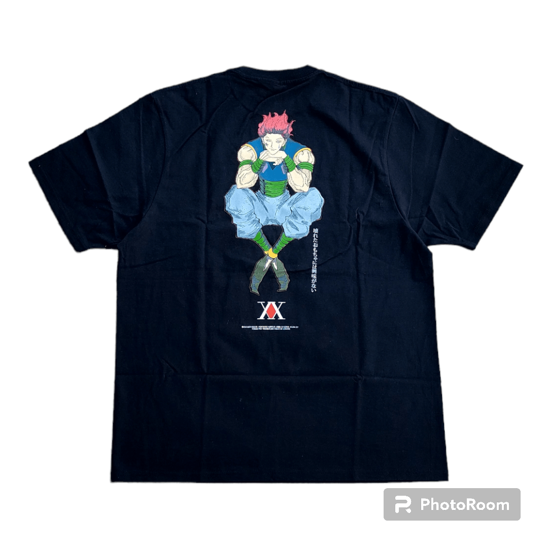 image of Anima x Movie Hunter X Hunter Heroes Vs Hisoka T Shirt in Black, Men's (Size 2XL)