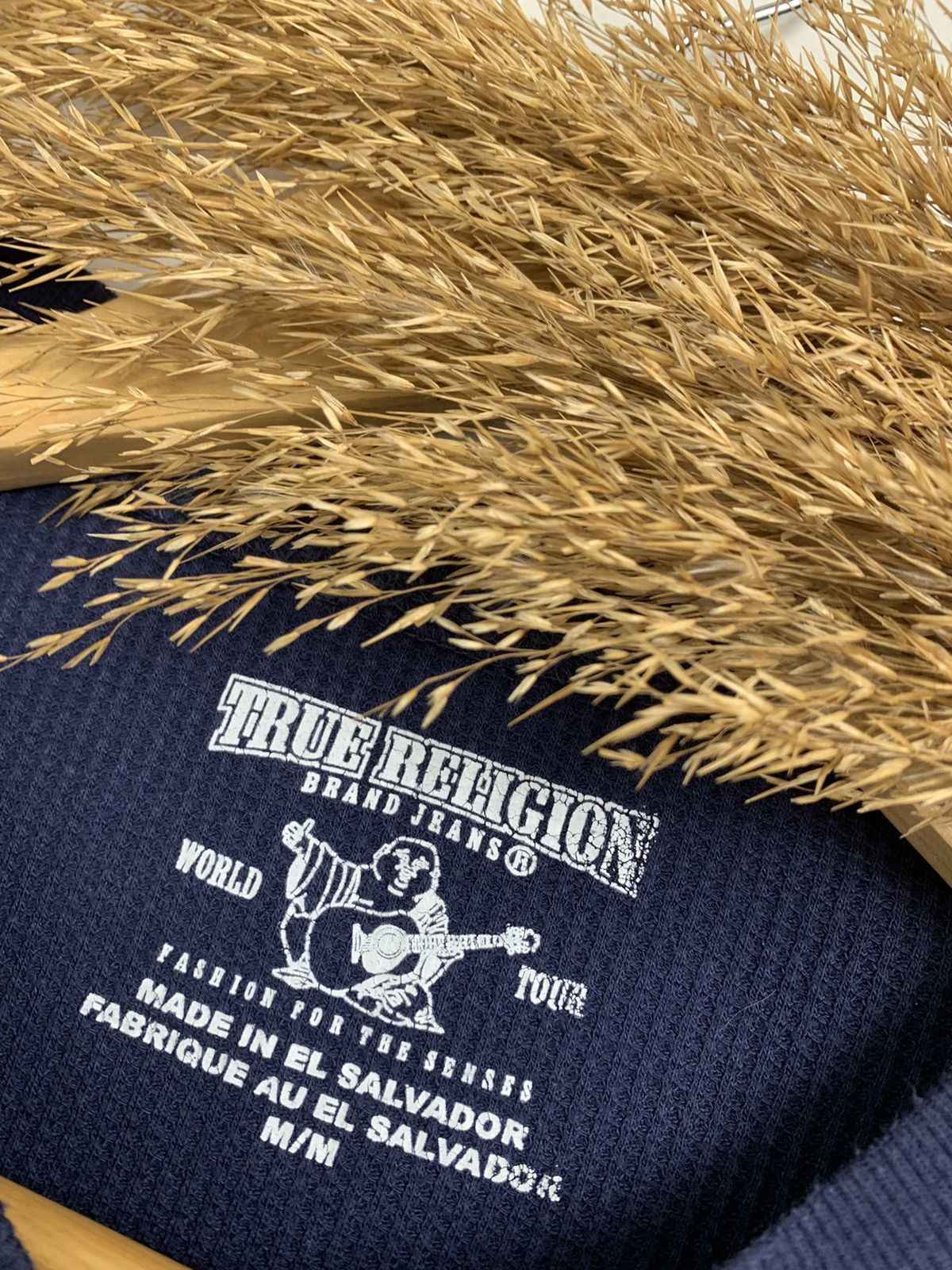 True Religion × Vintage Vintage True Religion Waffle 90’s Long Sleeve Size US M / EU 48-50 / 2 - 10 Thumbnail