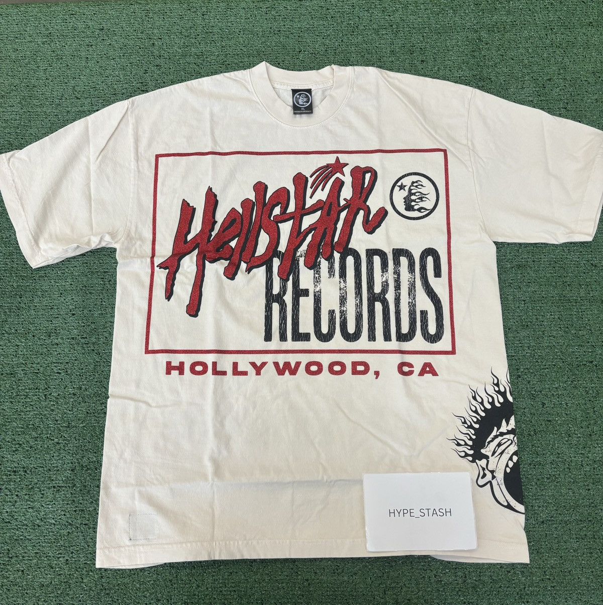 HELLSTAR Hellstar Records Tee Overseas Edition Size US XXL / EU 58 / 5 - 1 Thumbnail