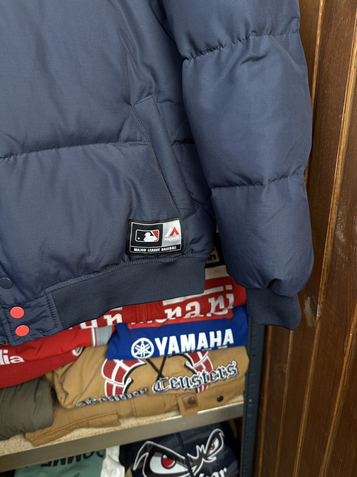 Majestic Crazy Vintage Magestic New York Yankees Puffer Jacket Size US XL / EU 56 / 4 - 5 Thumbnail