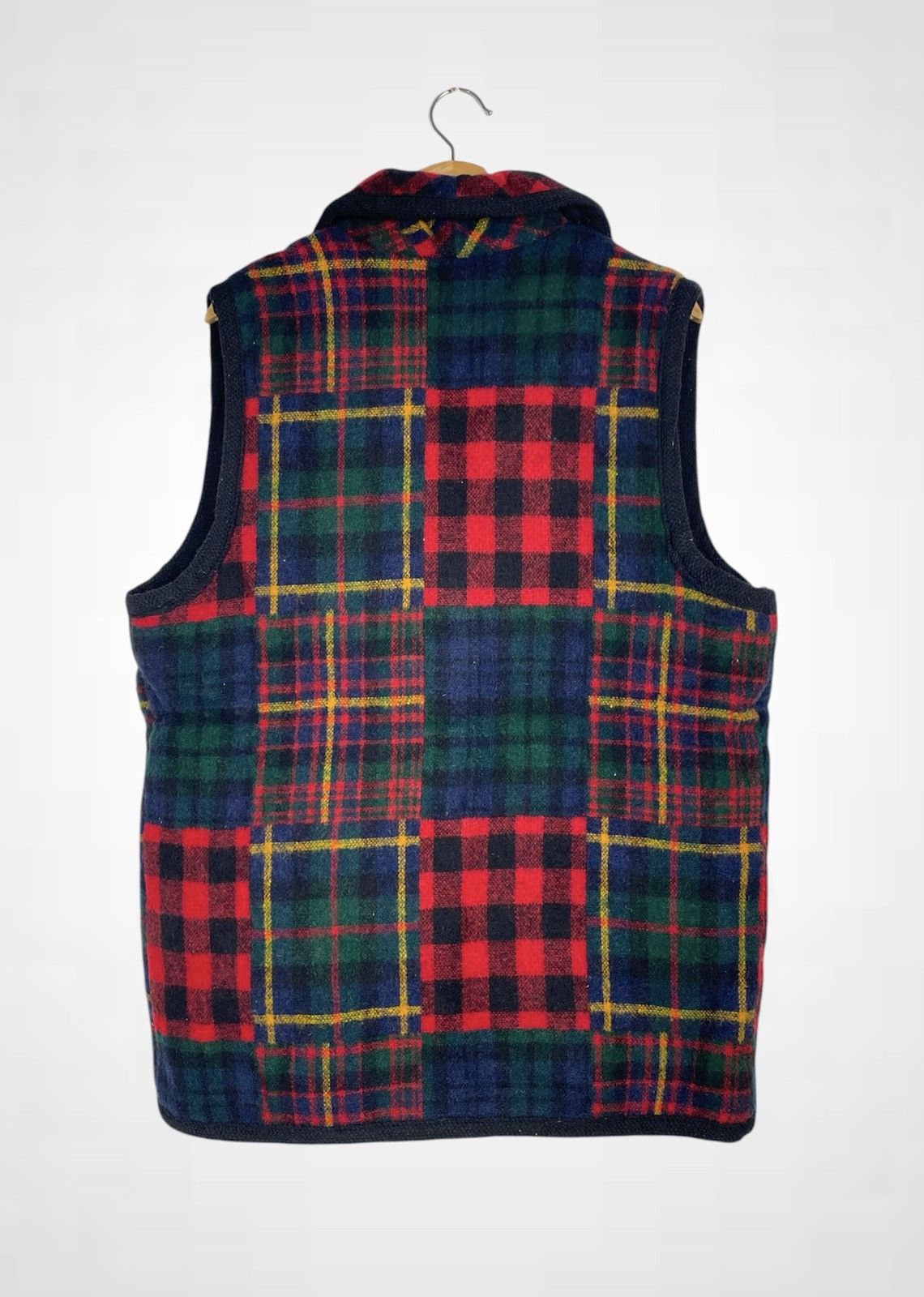 Woolrich Woolen Mills Vintage Woolrich Wool Checkered Vest Jacket Size US L / EU 52-54 / 3 - 2 Thumbnail