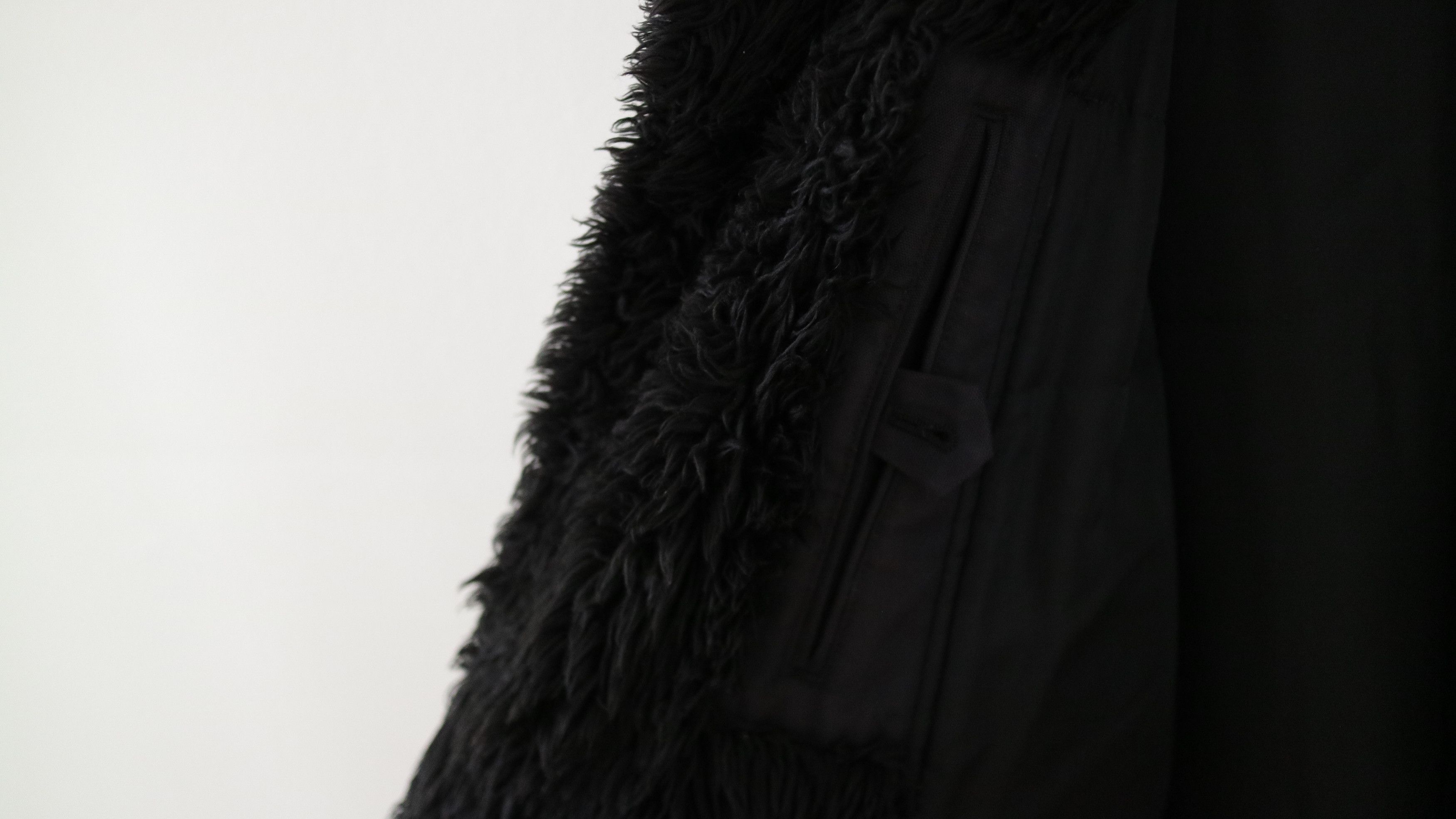 Issey Miyake 2003 Shearling Overcoat Size US M / EU 48-50 / 2 - 7 Thumbnail