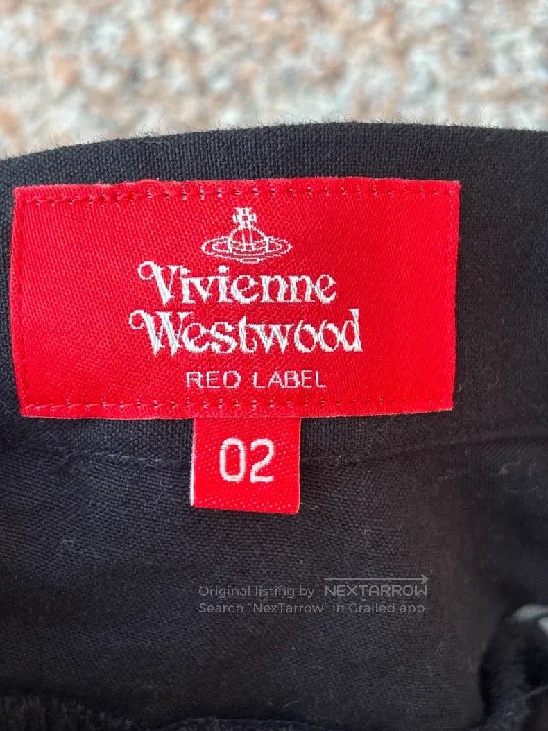 Vivienne Westwood Vivienne Westwood size 02 Cotton Linen Blend Skirt, Lined w Size 29" - 4 Thumbnail