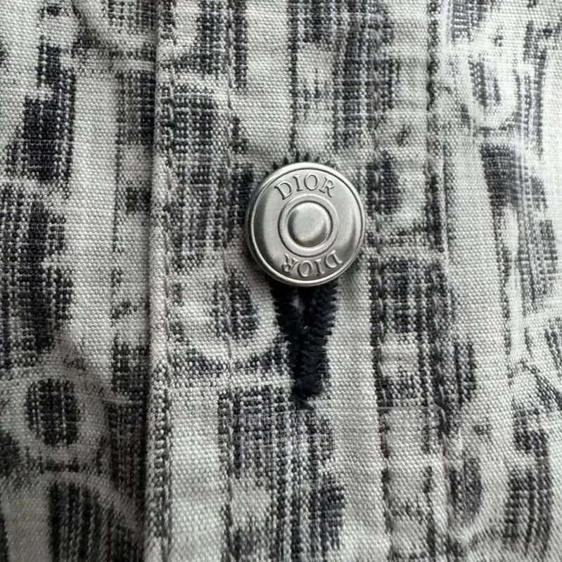 Dior Dior Gray Printed Long Sleeve Shirt for Men . Size US S / EU 44-46 / 1 - 4 Thumbnail