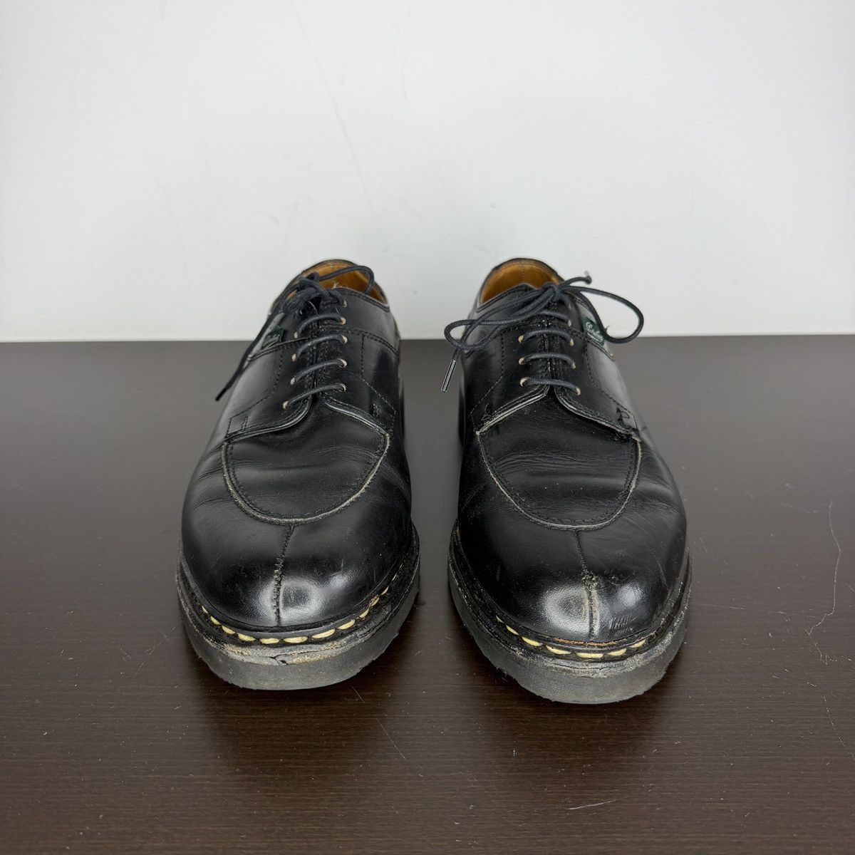 Paraboot Women’s Paraboot Shoes Boots Black Leather Size US 6.5 / IT 36.5 - 2 Thumbnail