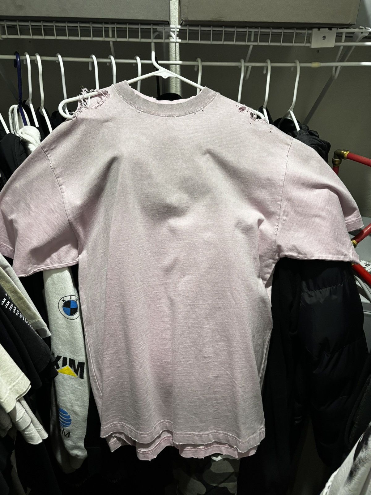 Balenciaga BALENCIAGA GHOTIC TYPE LOGO T SHIRT Size US L / EU 52-54 / 3 - 2 Thumbnail