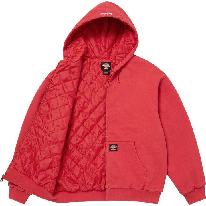 GQ2050◇Supreme / Dickies : 24fw Hooded Supreme Quilted Zip Up Hooded Sweatshirt GQ2050◇Supreme / Dickies