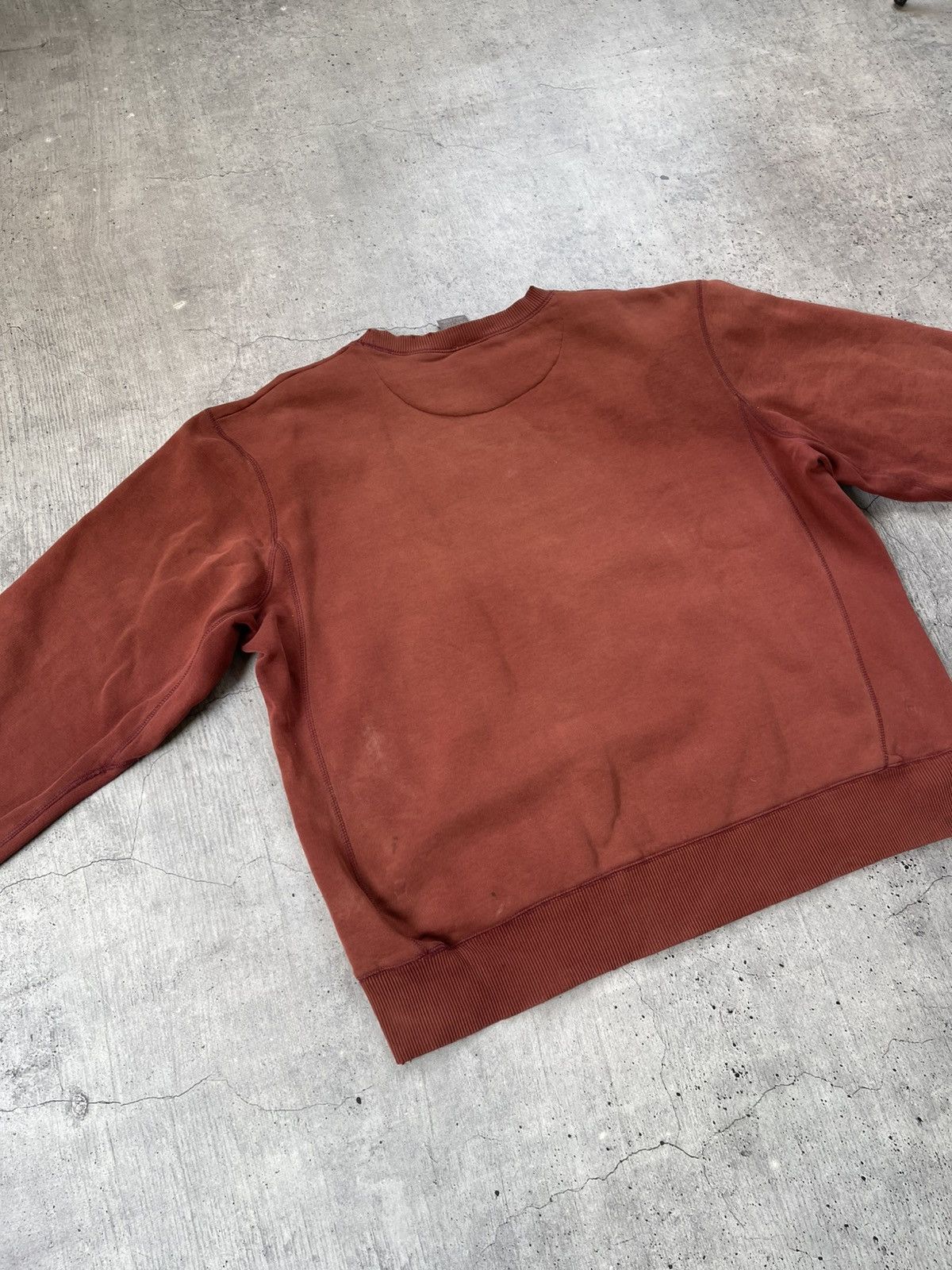 Nike × Vintage 🔥CRAZY Nike Vintage Brown Distressed Sweatshirt🔥 Size US L / EU 52-54 / 3 - 18 Thumbnail