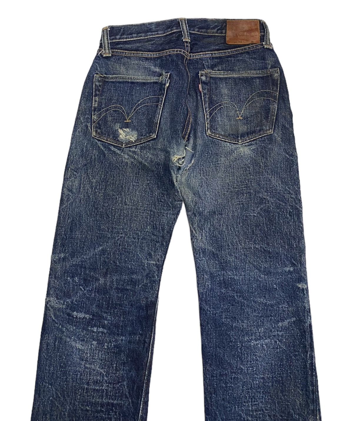 Samurai Jeans VINTAGE SAMURAI JEANS SELVEDGE DISTRESSED DENIM Size US 28 / EU 44 - 6 Thumbnail