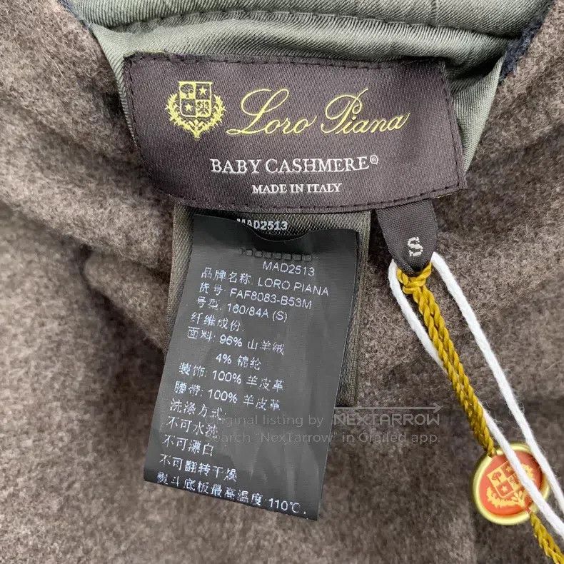 Loro Piana Loro Piana Contrast color reversible cashmere coat Size S / US 4 / IT 40 - 5 Thumbnail