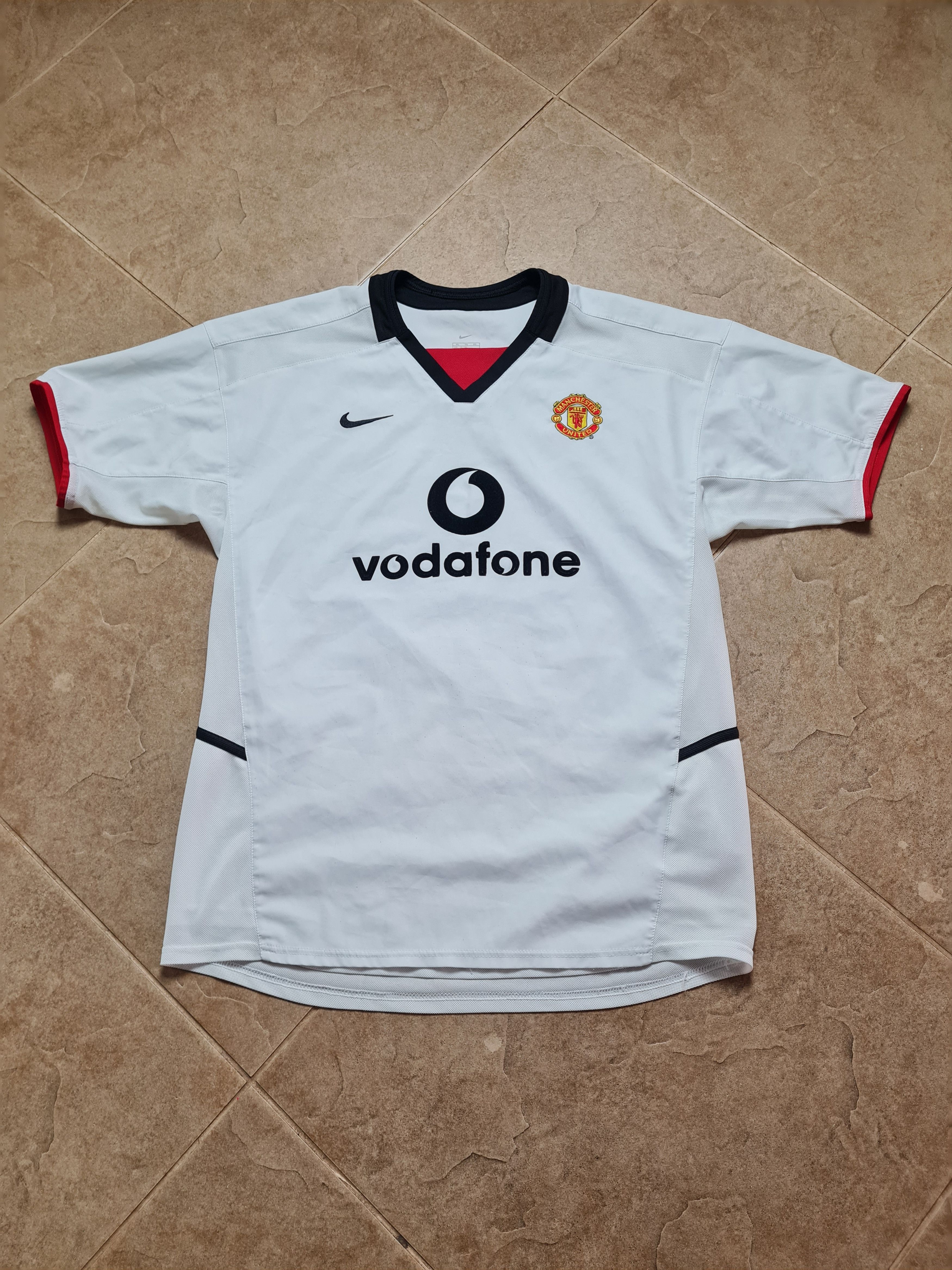 Nike JERSEY MANCHESTER UNITED 2002/03 FOOTBALL SOCCER SHIRT NIKE Size US S / EU 44-46 / 1 - 1 Thumbnail