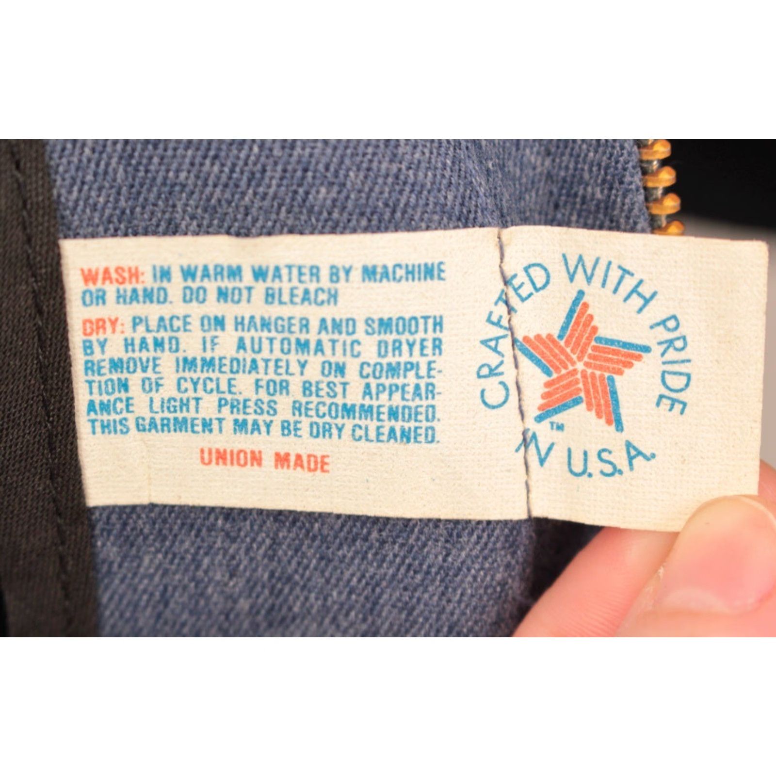Vintage VTG NOS 70s Postal Carrier Jacket Blue US Nylon 38 Long Mens Mens Medium 1970s Mail Jacket Size US XXS / EU 40 - 7 Thumbnail