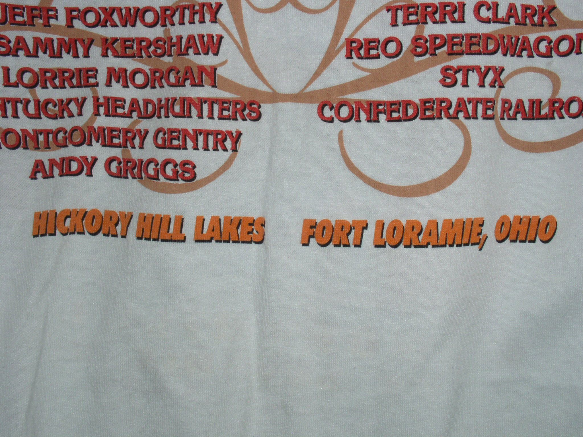 Vintage Brad Paisley Concert Shirt 2005 Country Concert Fort Loramie Size US XXL / EU 58 / 5 - 11 Thumbnail