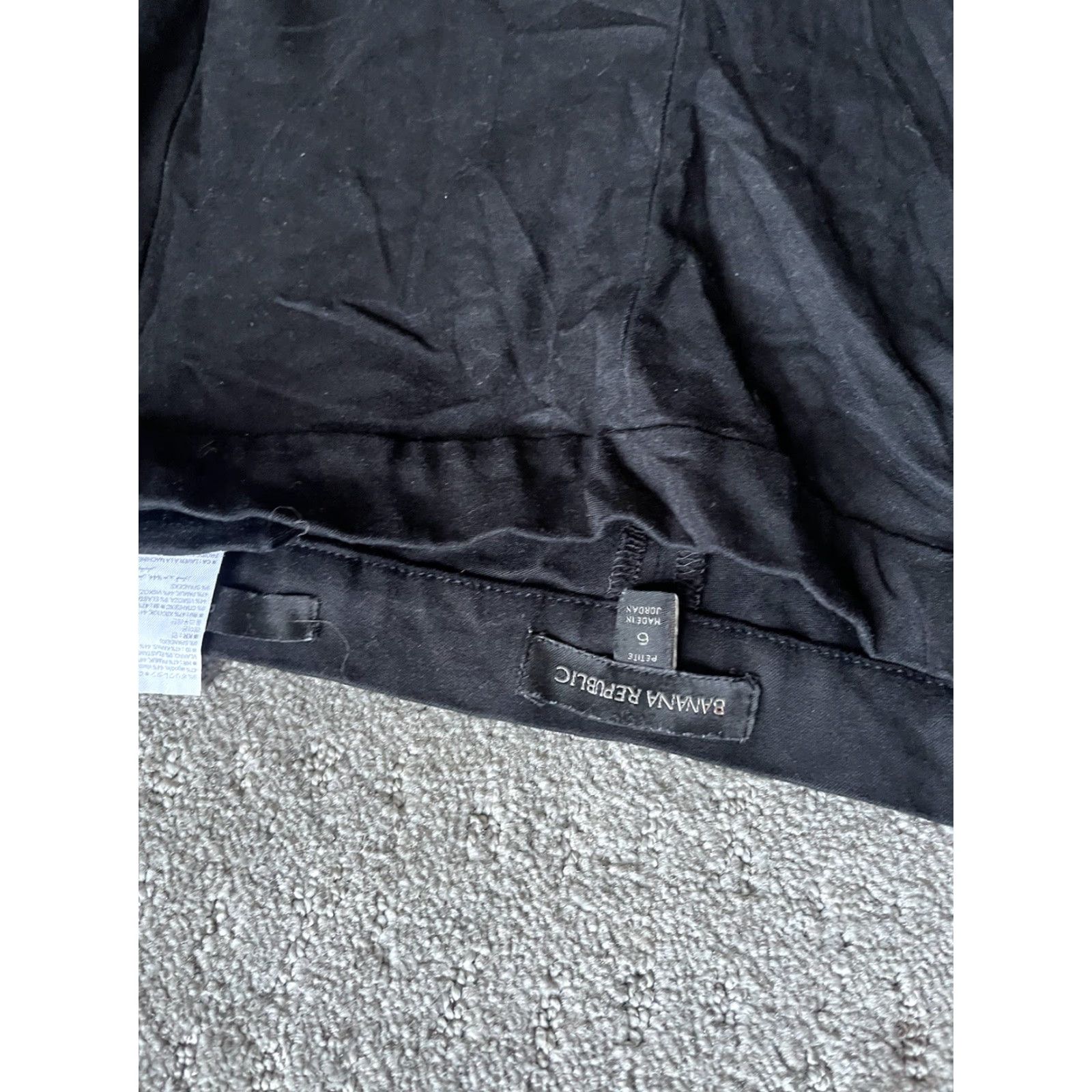 Banana Republic Banana Republic Pants Womens 6 petite black skinny devon ankle Size 28" / US 6 / IT 42 - 4 Thumbnail