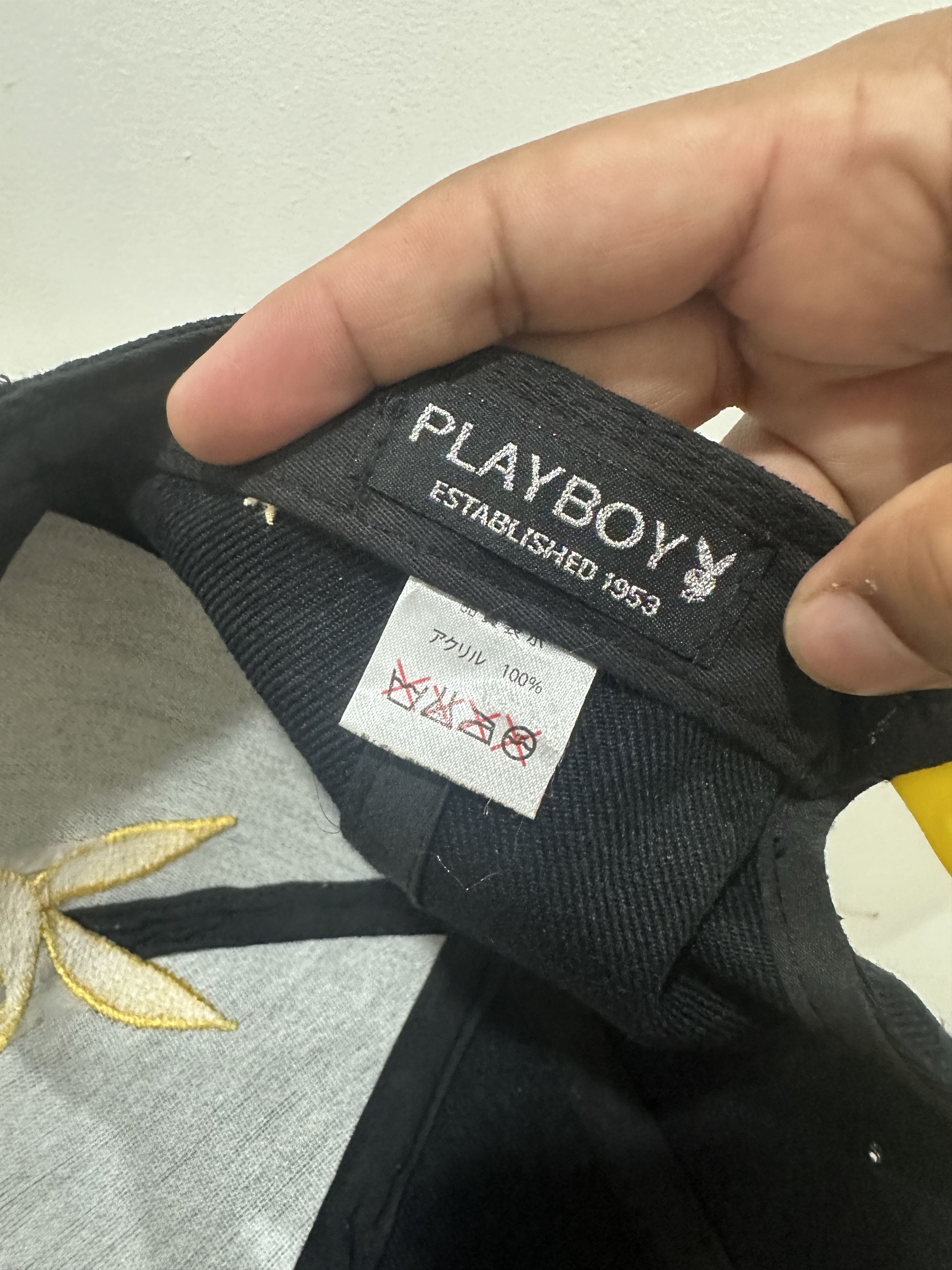 Playboy VTG Playboy Embroid Snapback Size ONE SIZE - 7 Thumbnail