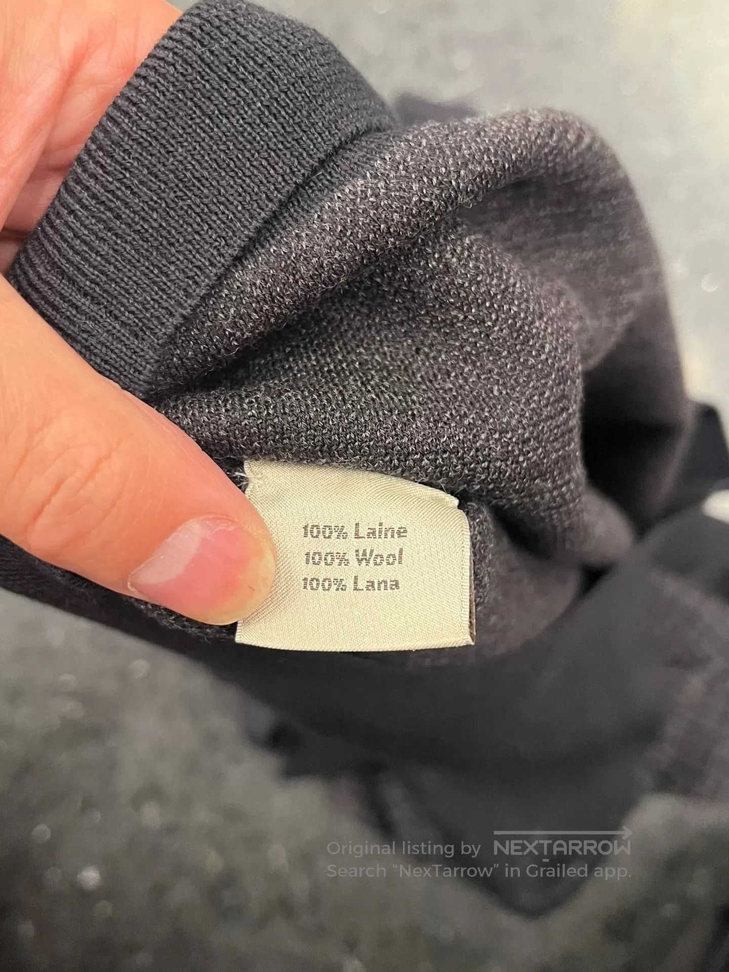 Hermes Hermès Men's Black Sweater. Size US L / EU 52-54 / 3 - 5 Thumbnail