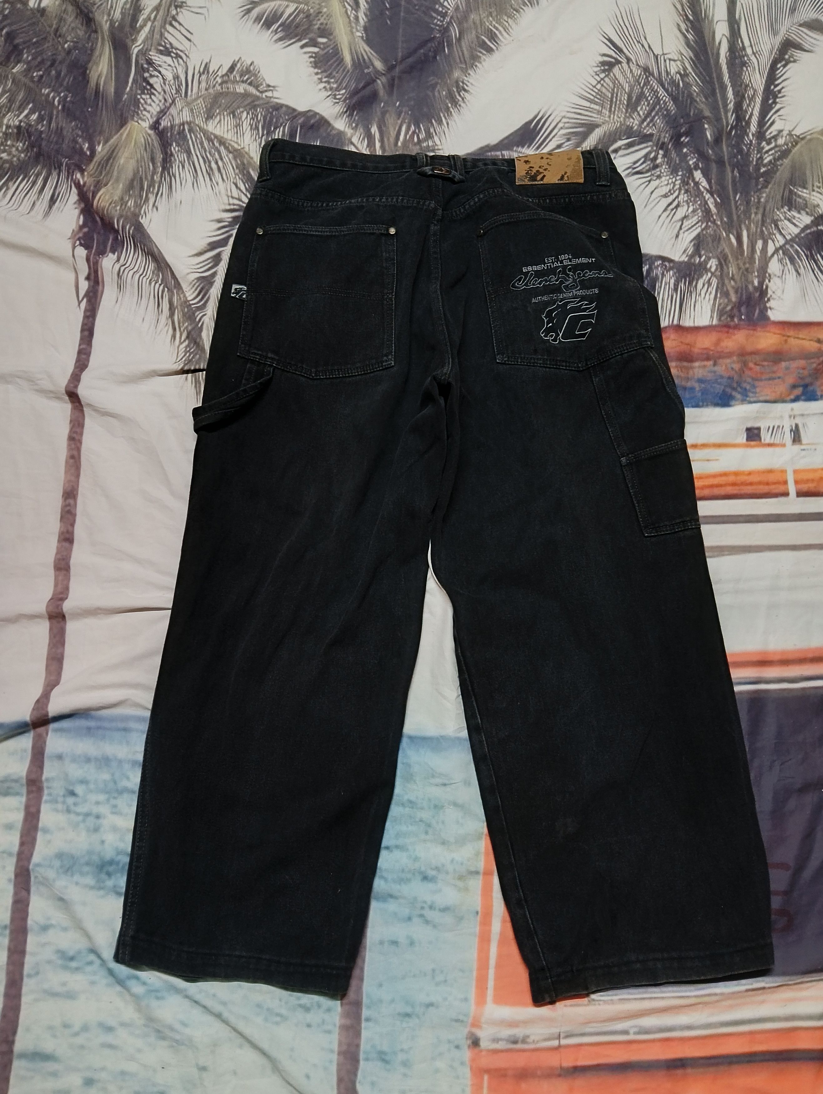 Clench × Vintage vintage clench baggy jeans Size US 36 / EU 52 - 2 Thumbnail