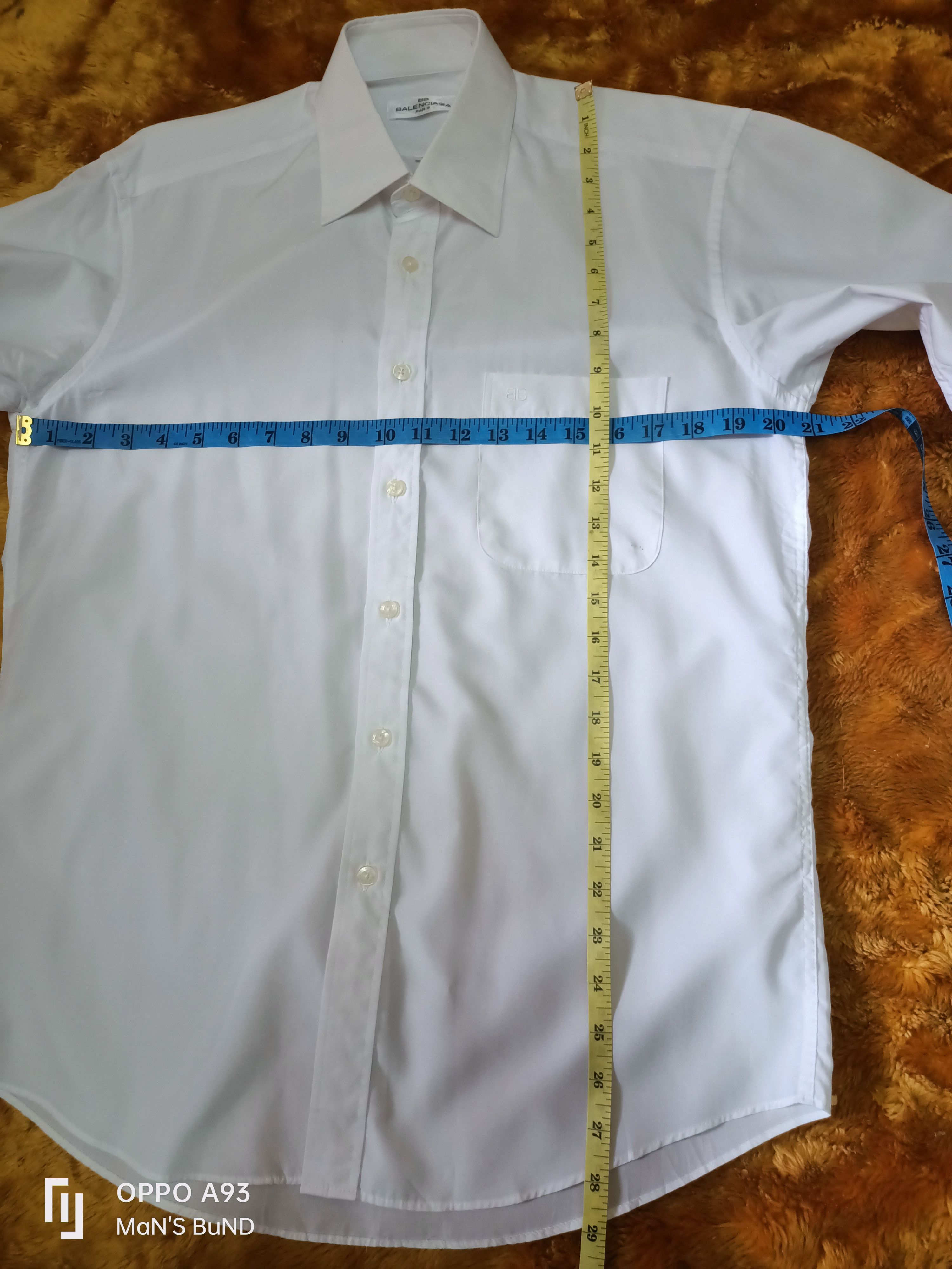 Balenciaga BALENCIAGA Button Up Shirts Size US M / EU 48-50 / 2 - 18 Thumbnail