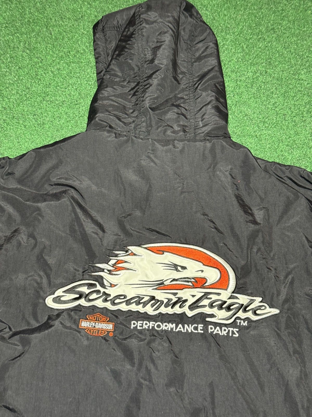 Harley Davidson Vintage 90s Harley Davidson Screamin Eagle Fleece Jacket Size US L / EU 52-54 / 3 - 6 Thumbnail