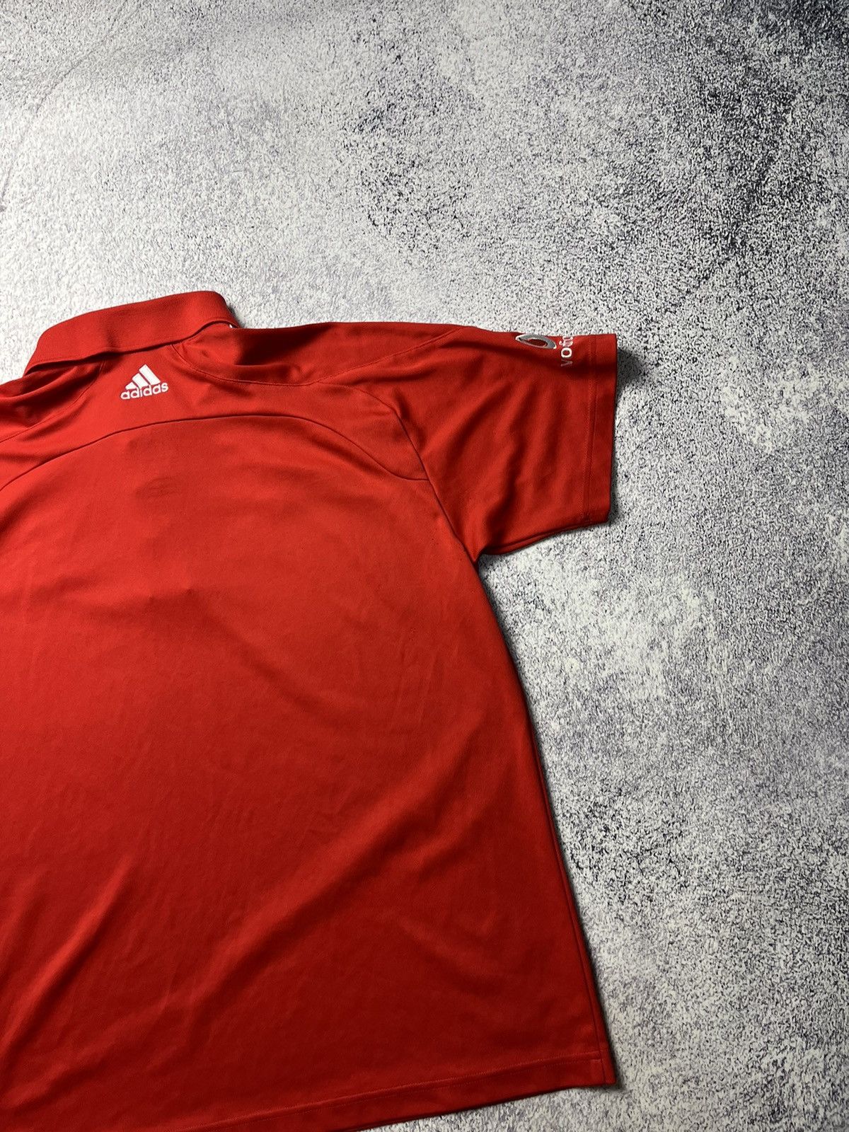 Adidas Men’s Vintage Adidas England Cricket Polo T-shirt Red Size US M / EU 48-50 / 2 - 20 Thumbnail