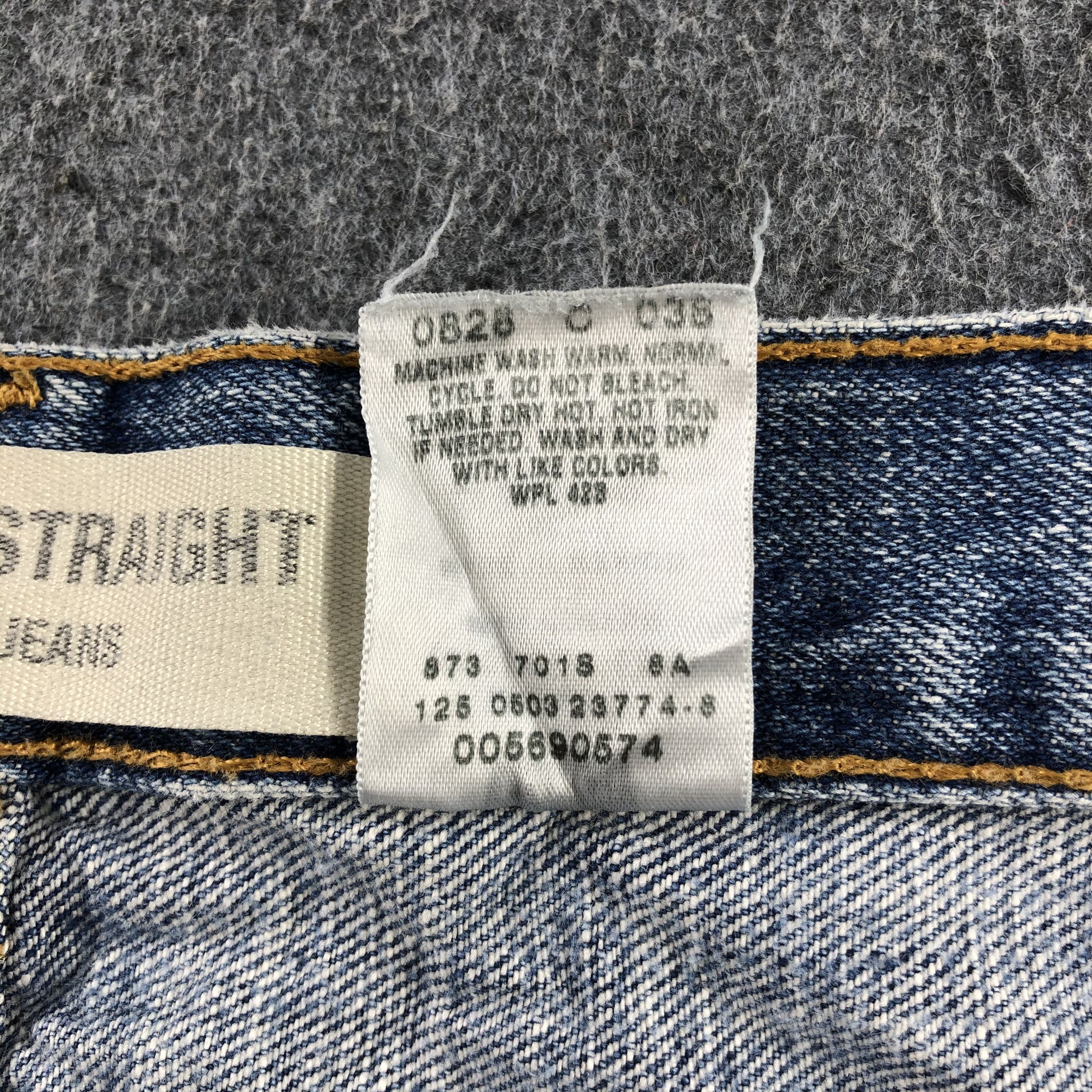 Levi's Vintage Blue Wash Levis 569 Jeans-J2286 Size US 35 - 13 Thumbnail
